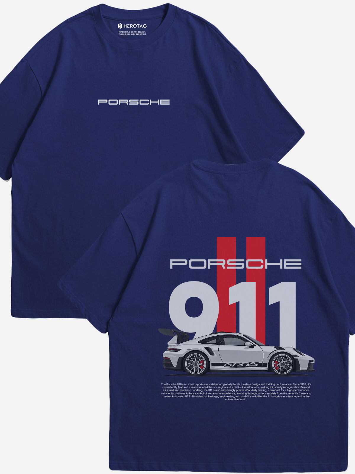 "Porsche 911 GT3 RS" Oversized T-Shirt