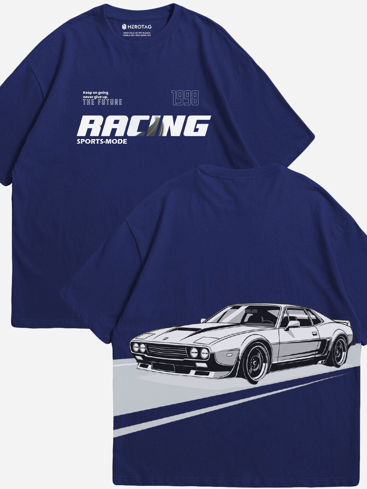 "Racing - Sports-Mode" Oversized T-Shirt