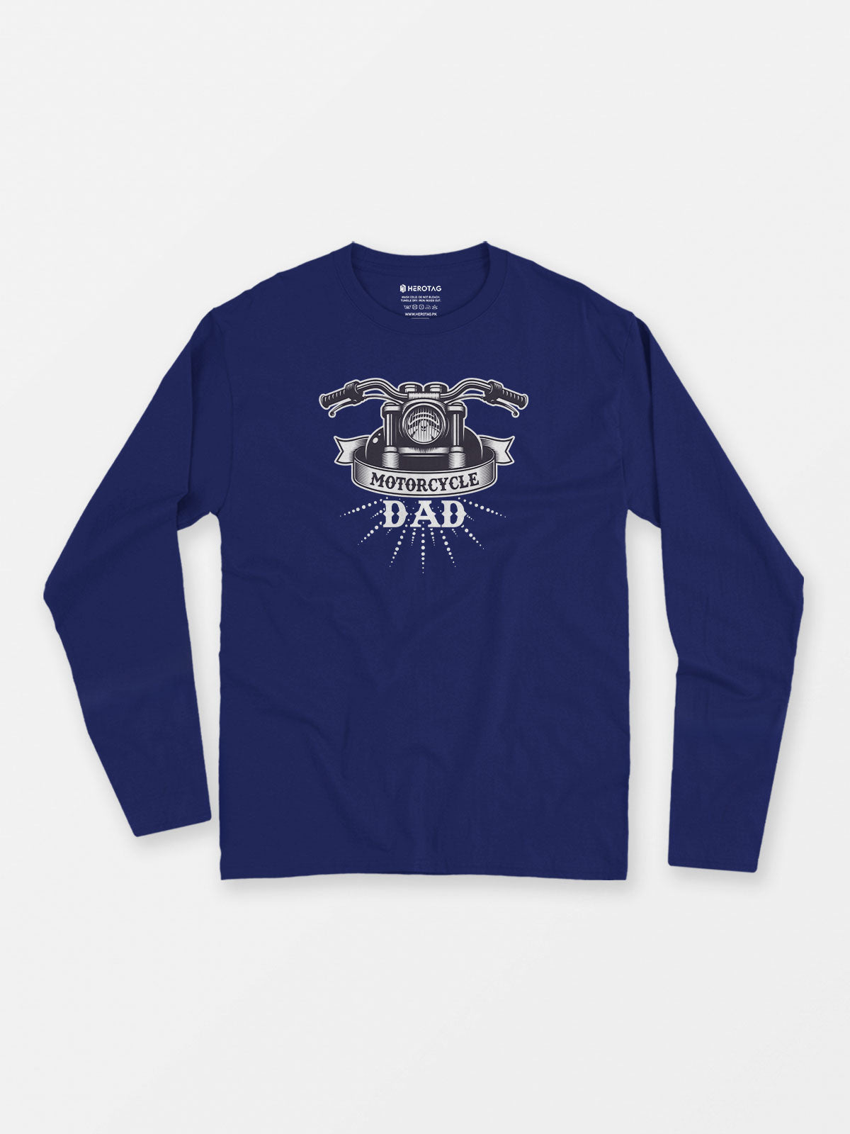 Proud Motorcycle Dad - Long Sleeve T-Shirt