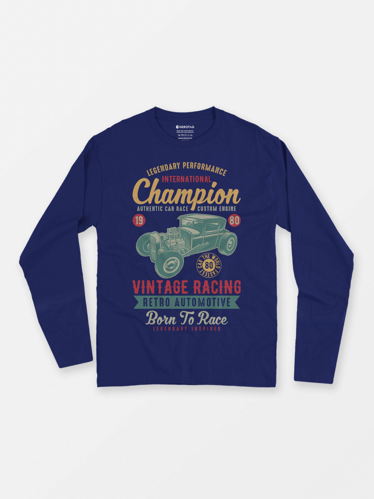 International Champion Vintage Racing - Long Sleeve T-Shirt
