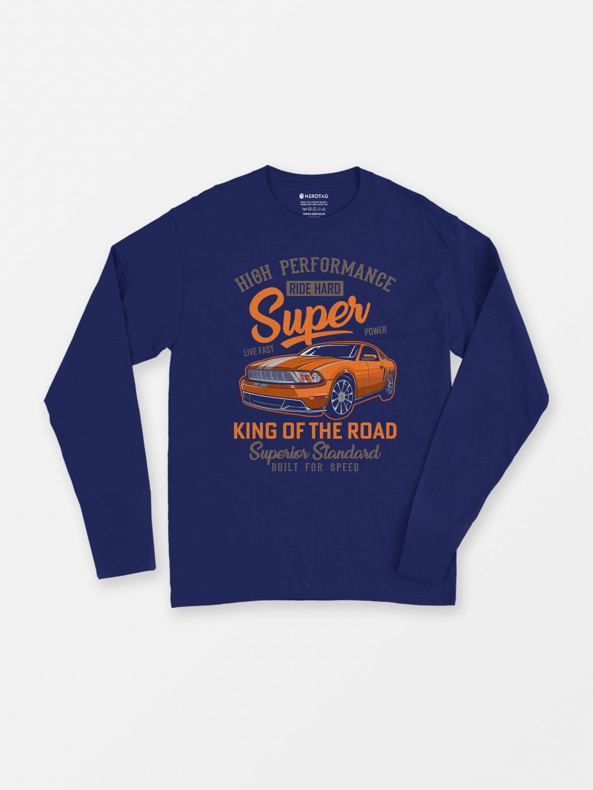 High Performance Super Car - Long Sleeve T-Shirt