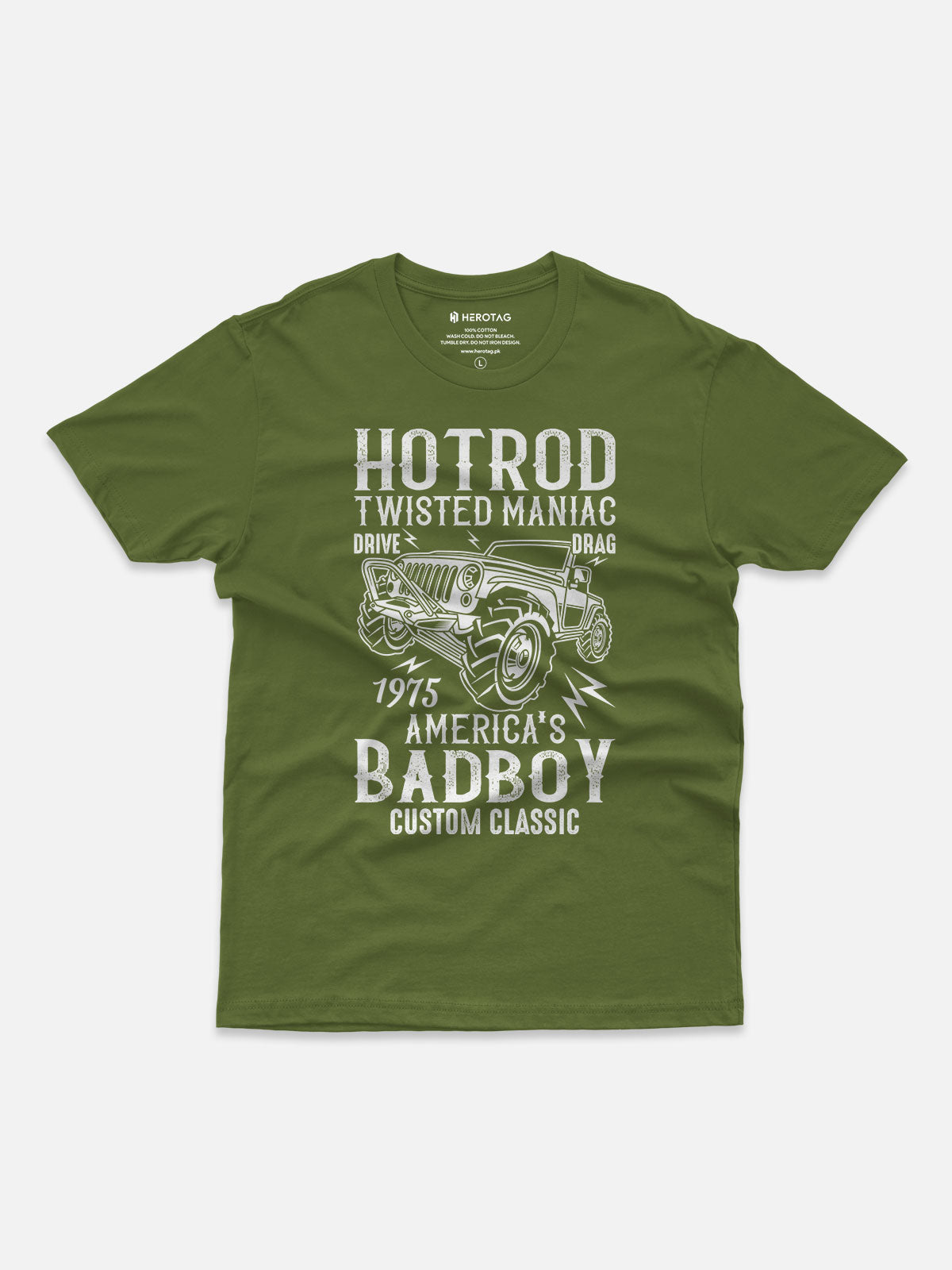 1975 Hot Rod Twisted Maniac Men's Vintage T-Shirt