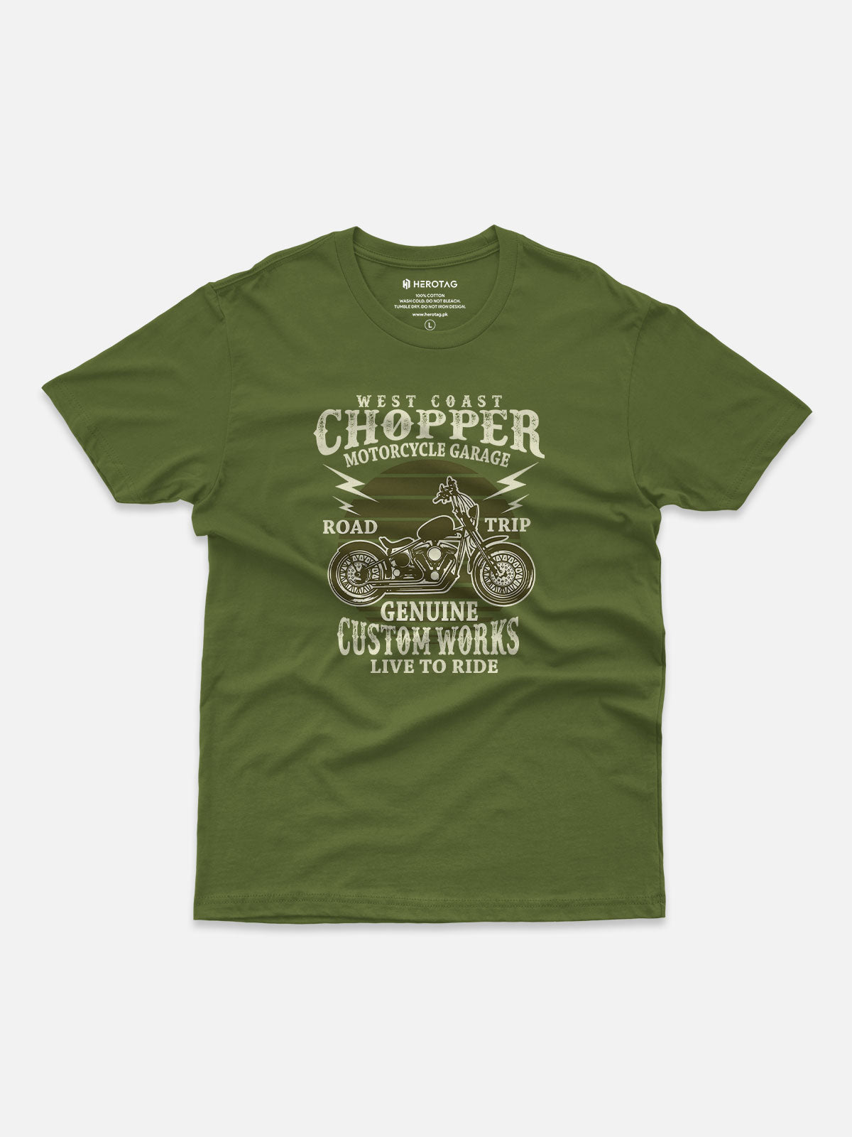 West Coast Chopper Garage Motorcycle T-Shirt