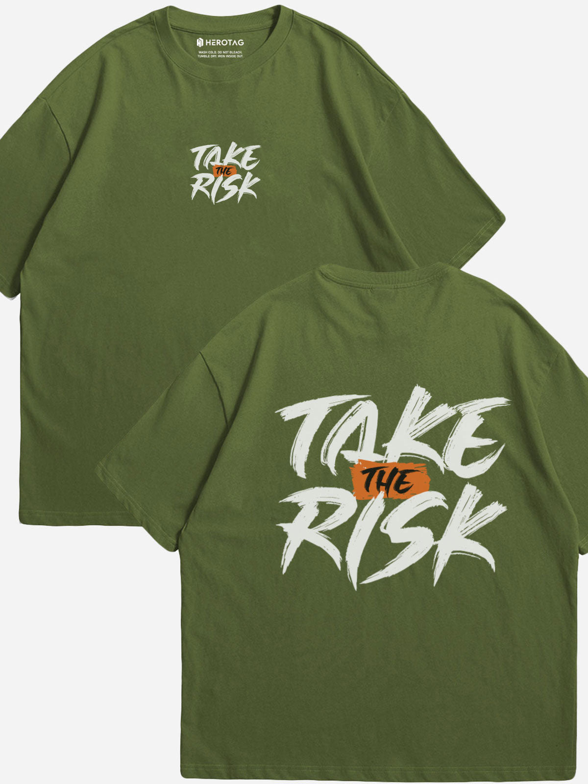 "Take The Risk" Oversized T-Shirt