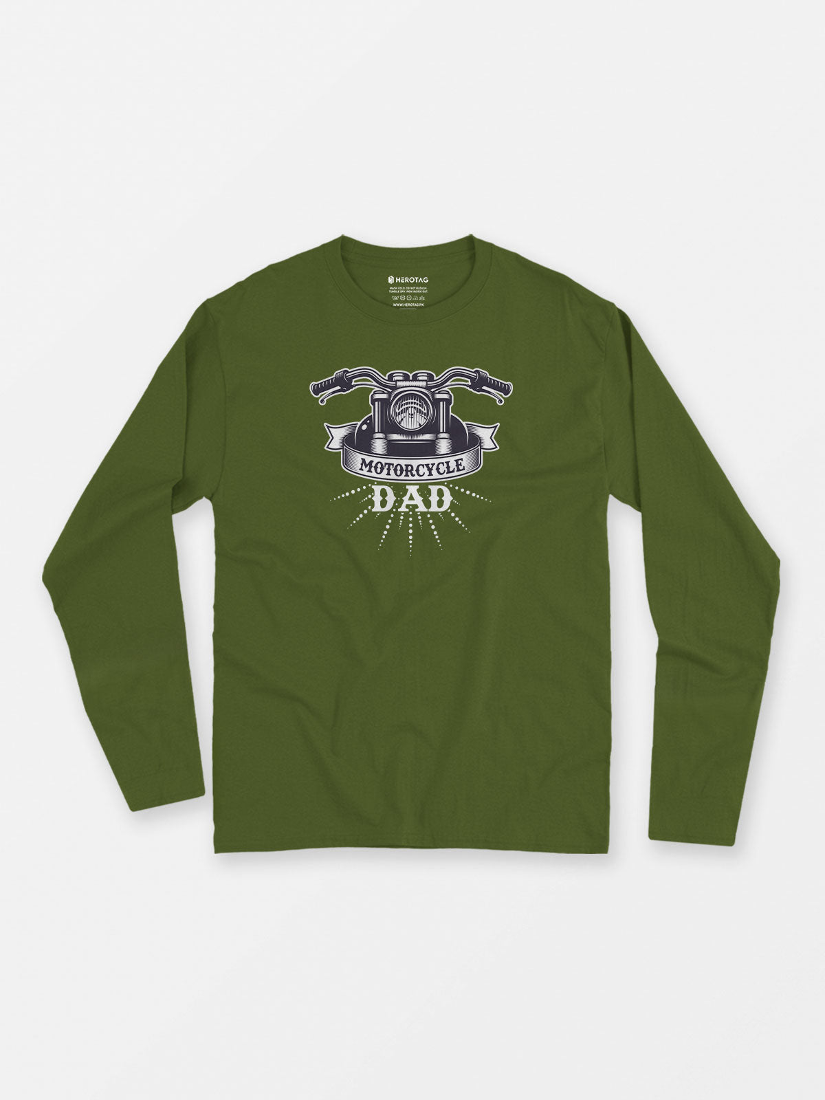 Proud Motorcycle Dad - Long Sleeve T-Shirt