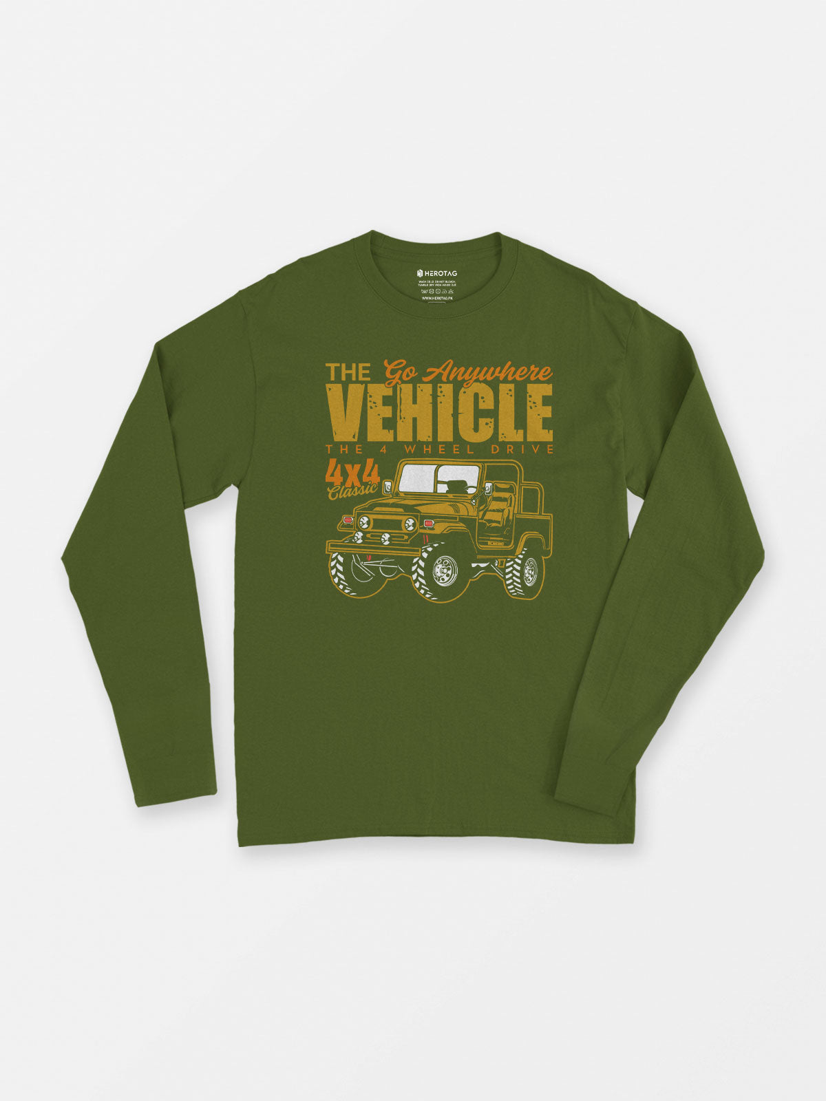 The Go Anywhere 4x4 Vehicle - Long Sleeve T-Shirt