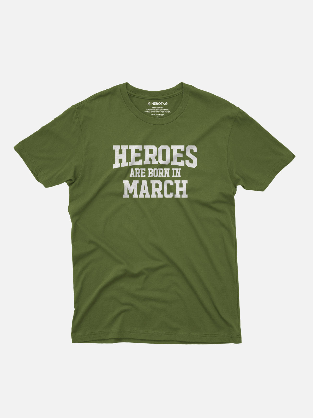Heroes Are Born in March T-Shirt