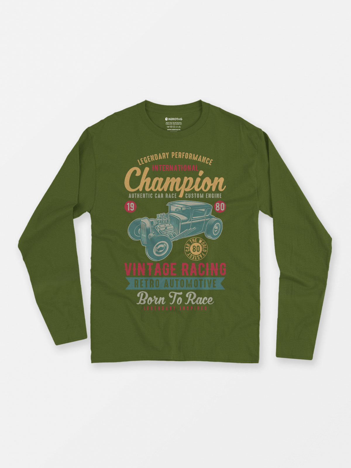 International Champion Vintage Racing - Long Sleeve T-Shirt