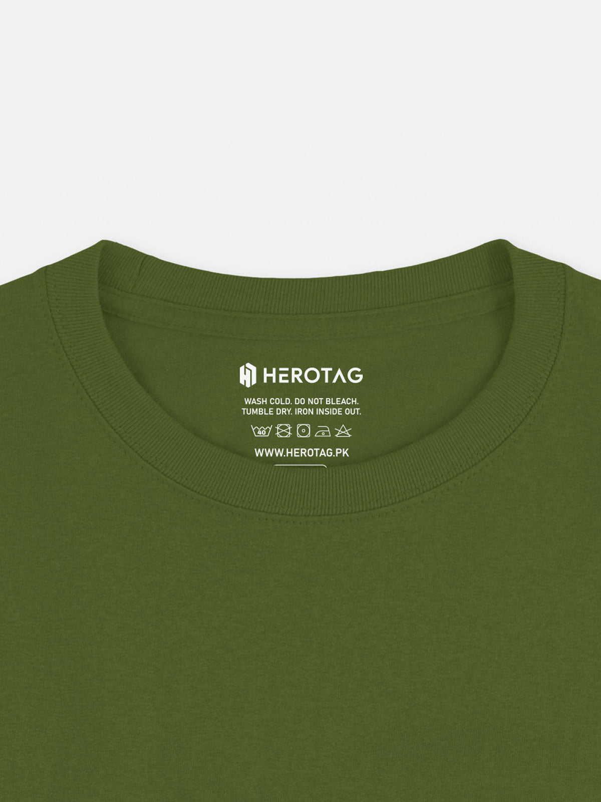 Olive Green Long-Sleeve T-Shirt