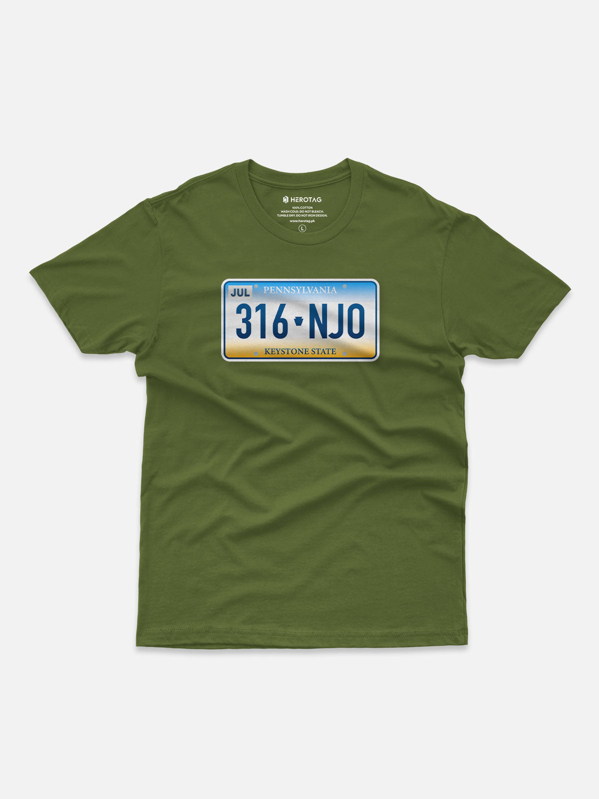 Pennsylvania License Plate T-Shirt