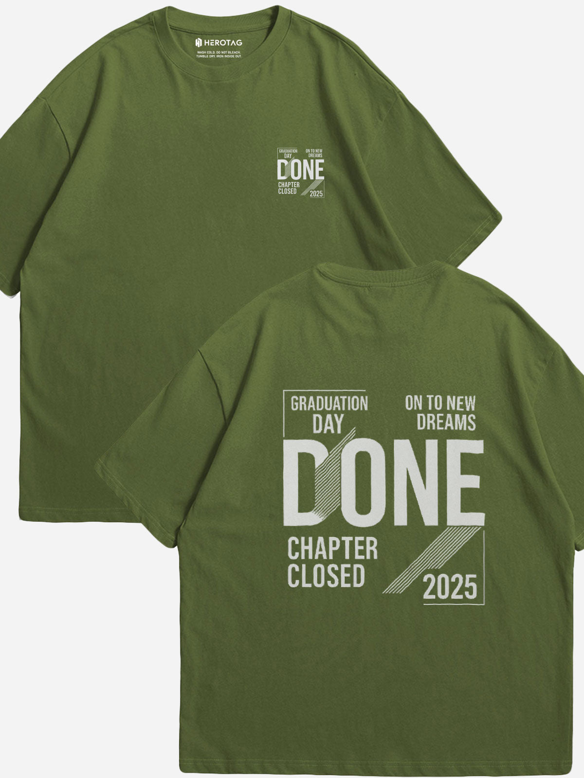 "Graduation Day DONE" Oversized T-Shirt
