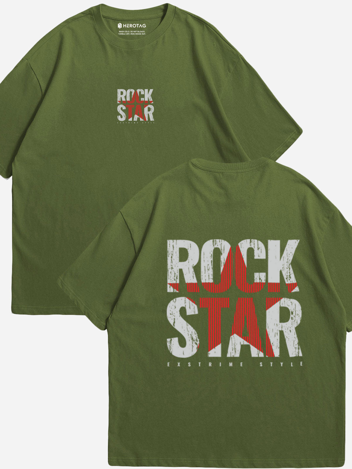ROCK STAR - Extreme Style Oversized T-Shirt