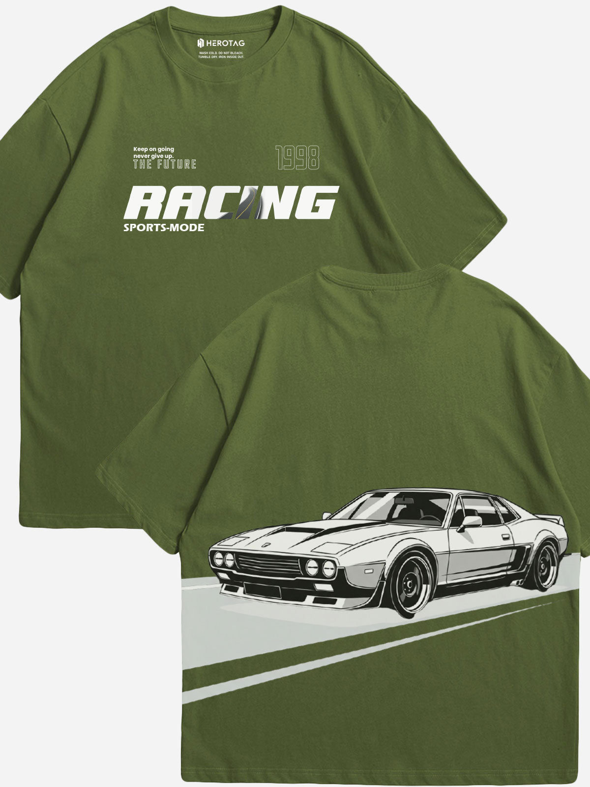 "Racing - Sports-Mode" Oversized T-Shirt