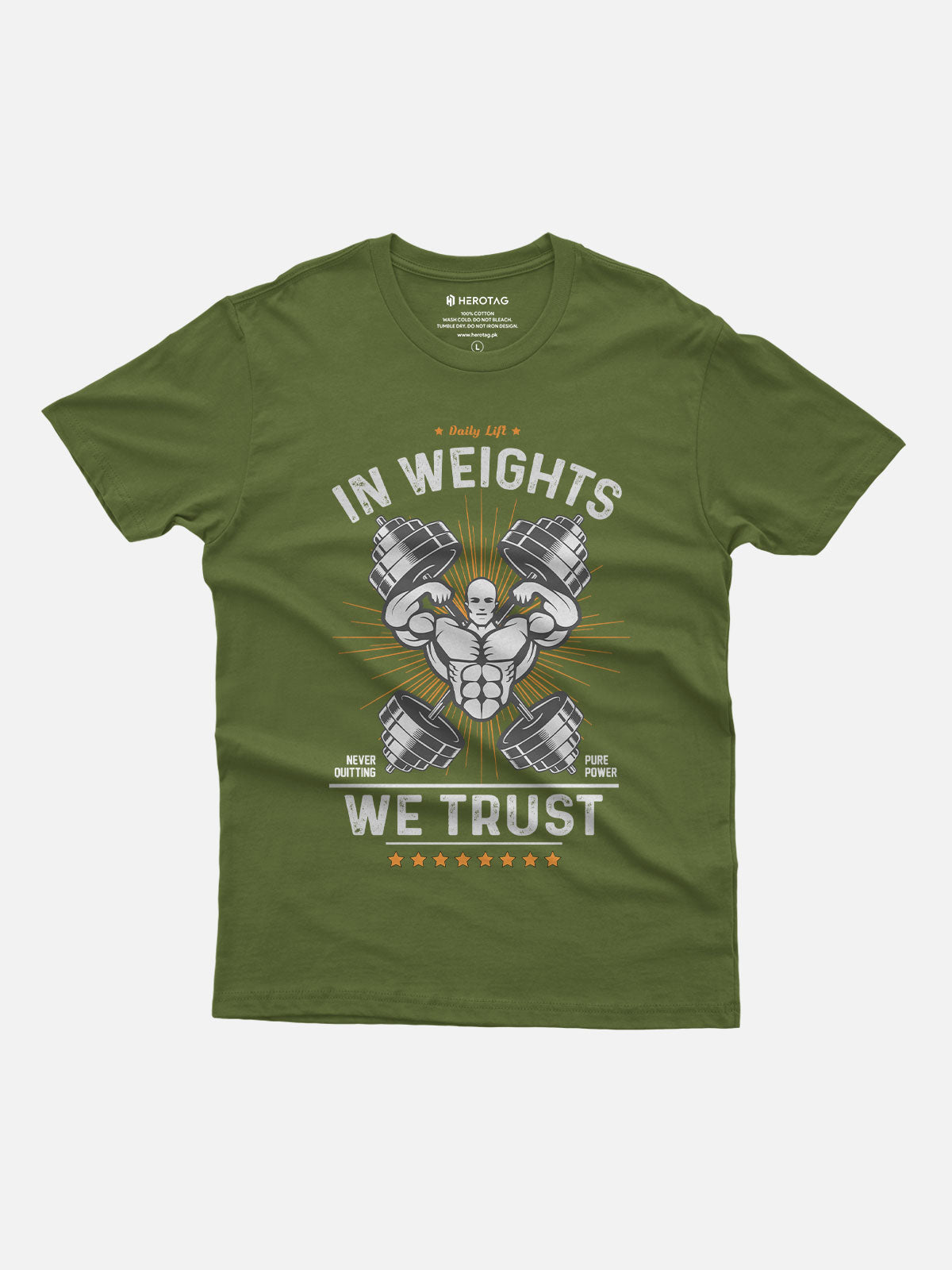 In Weights We Trust Gym T-Shirt