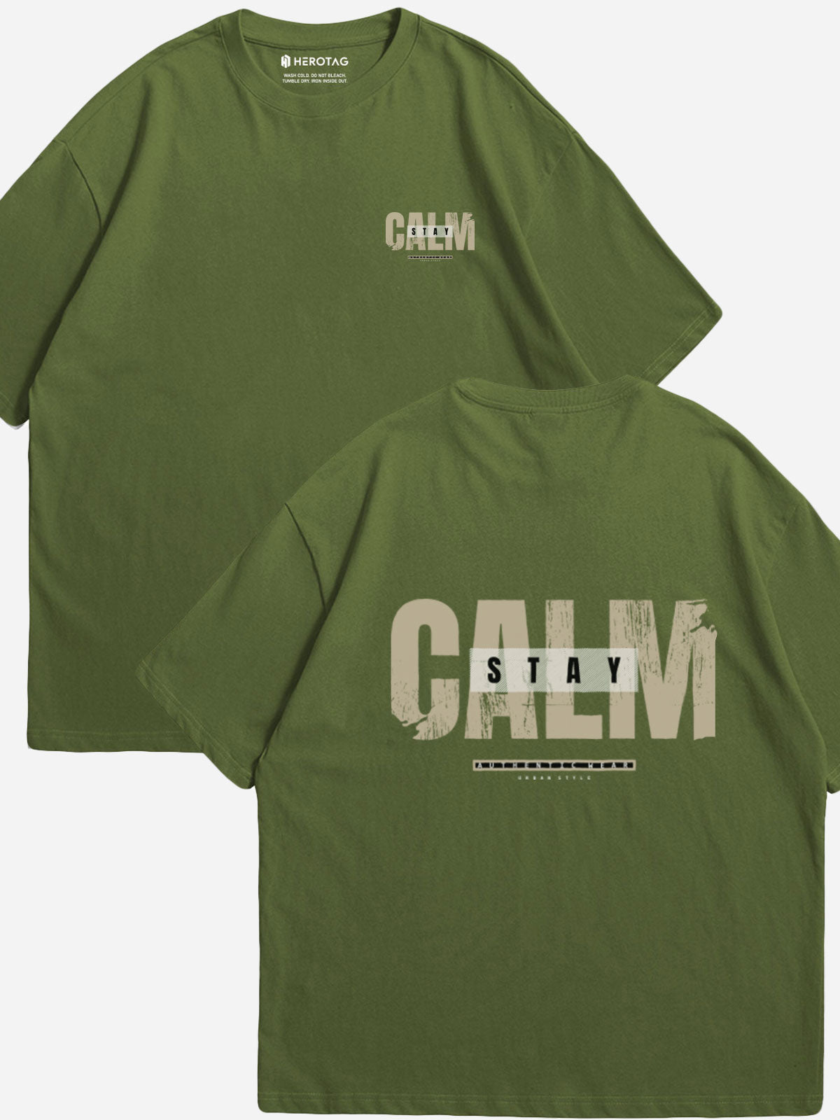 "STAY CALM - Urban Style" Oversized T-Shirt