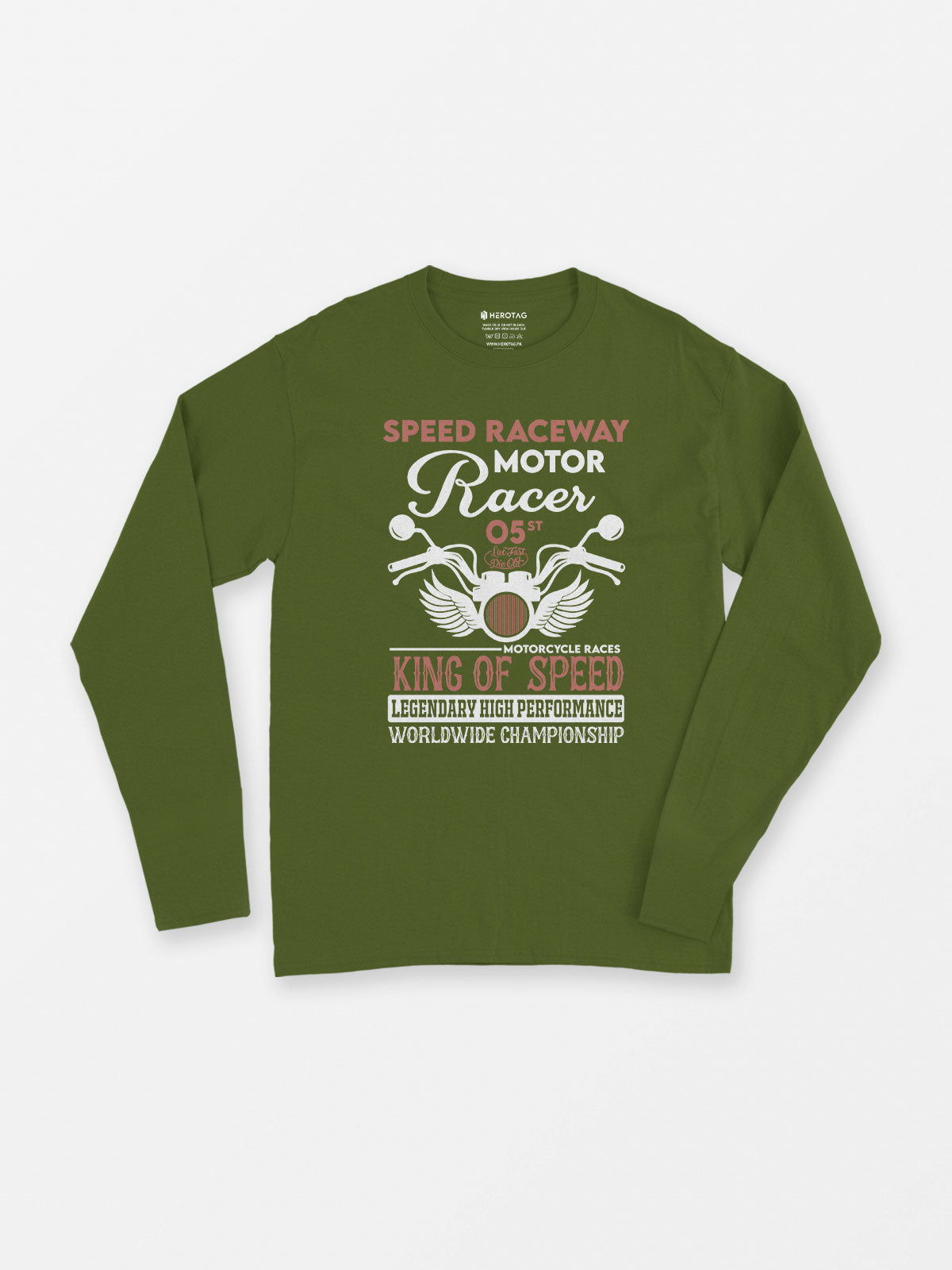 King of Speed Raceway - Long Sleeve T-Shirt