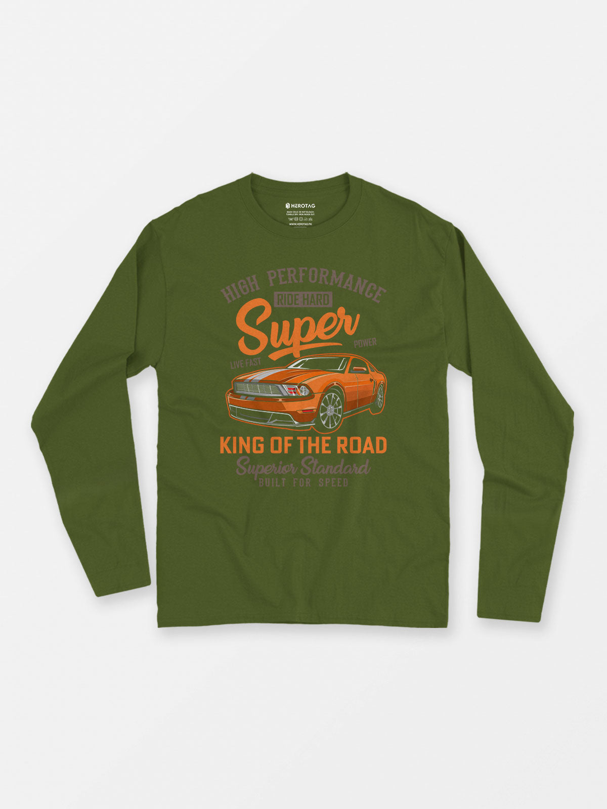 High Performance Super Car - Long Sleeve T-Shirt