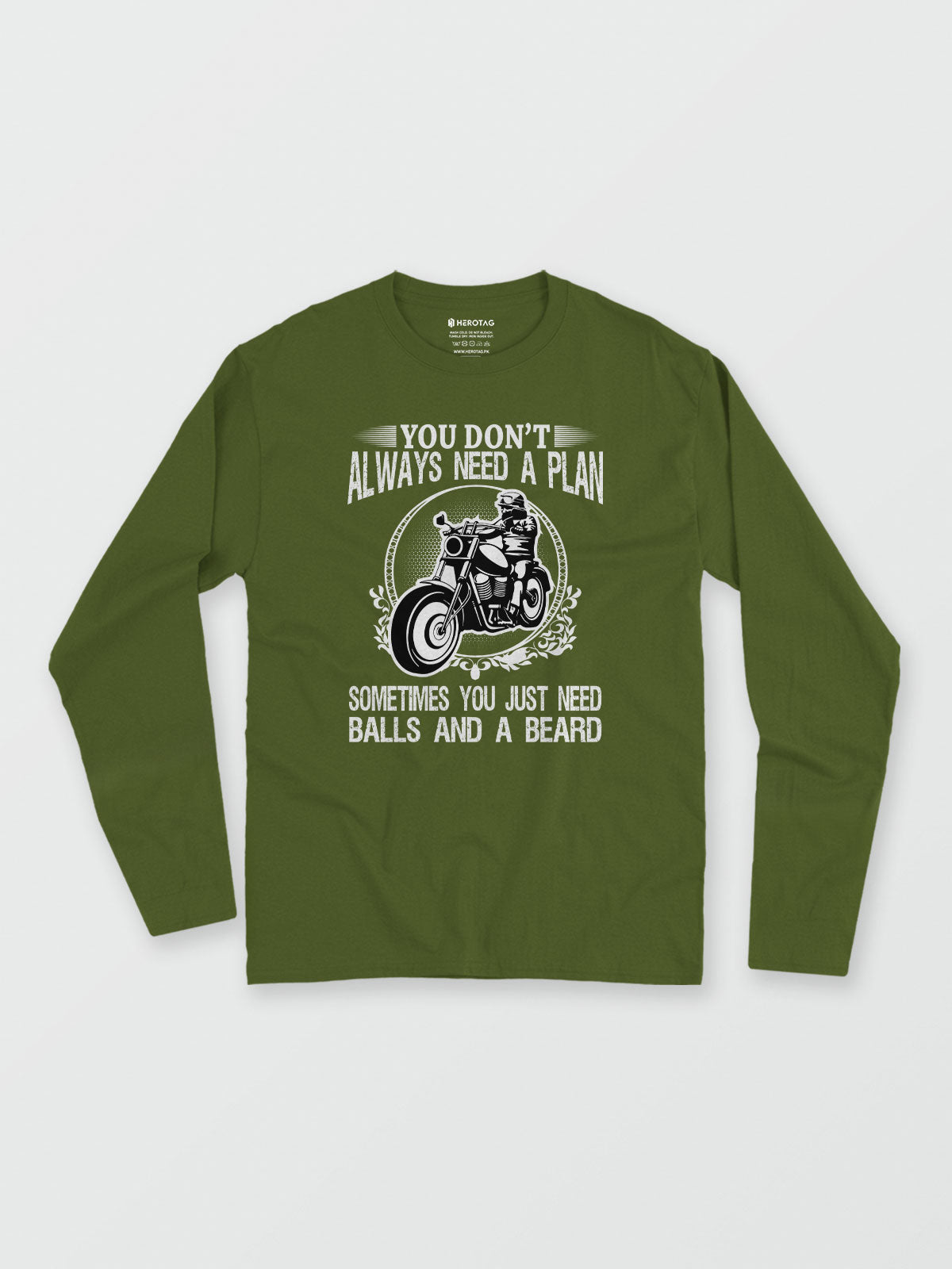 No Plan Needed - Long Sleeve T-Shirt