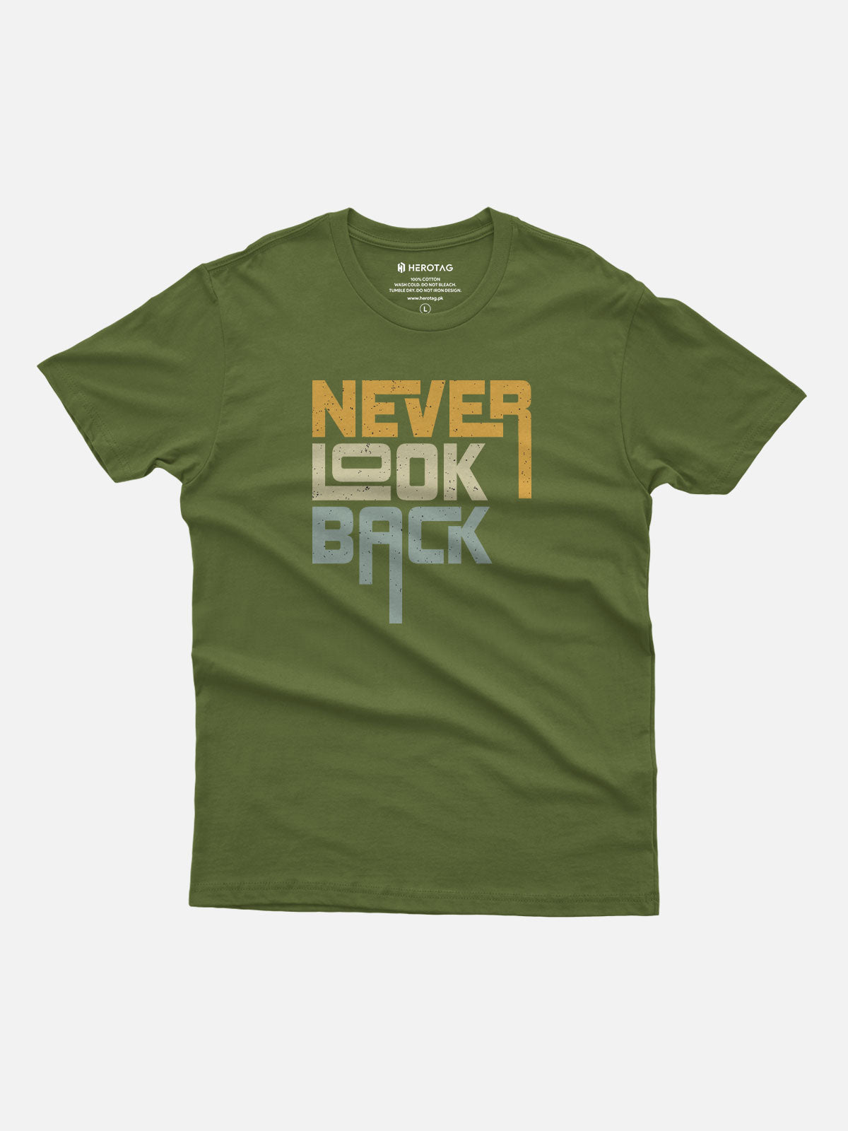 Never Look Back Motivational T-Shirt