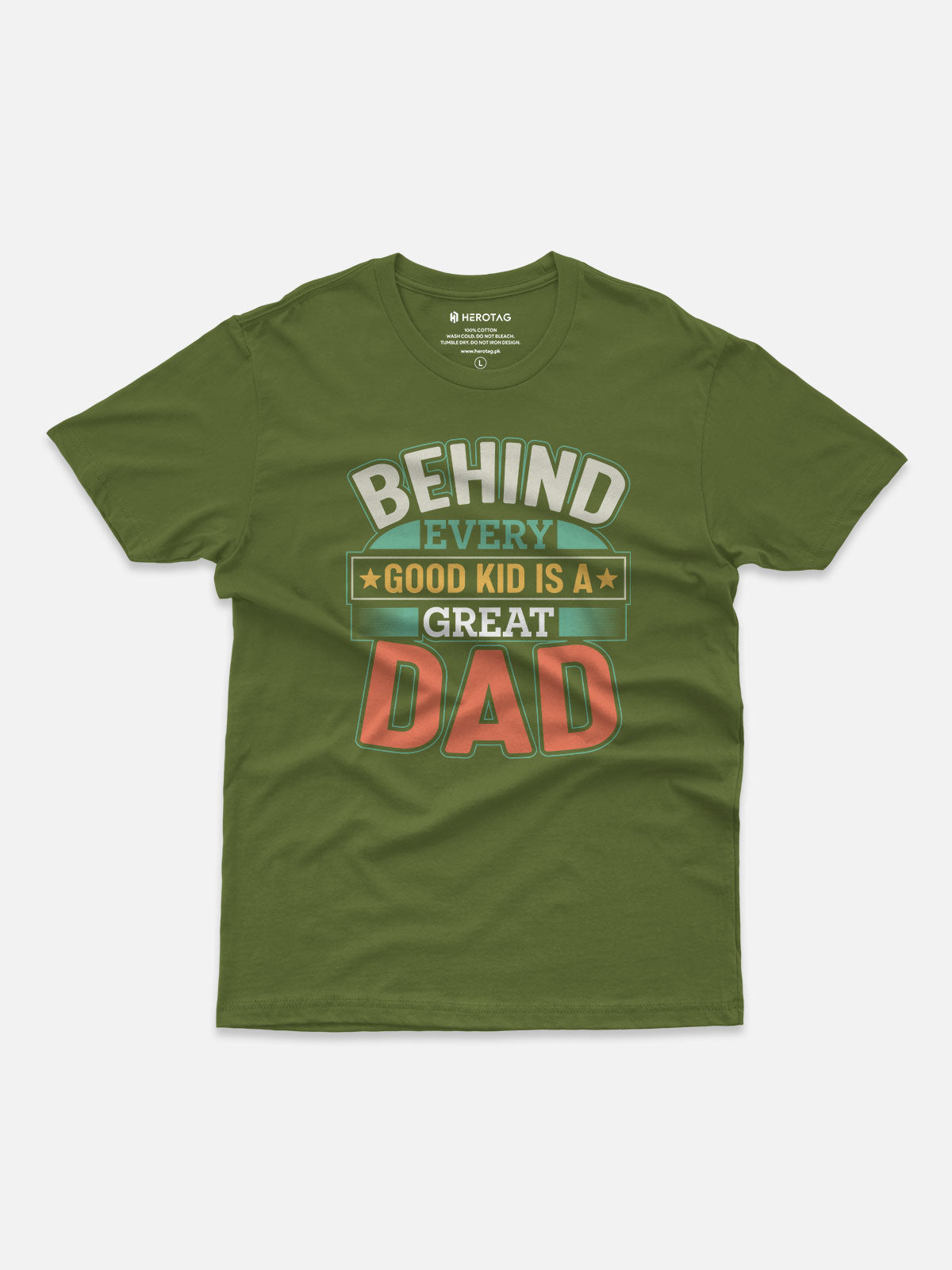 Behind Every Good Kid Is A Great Dad T-Shirt