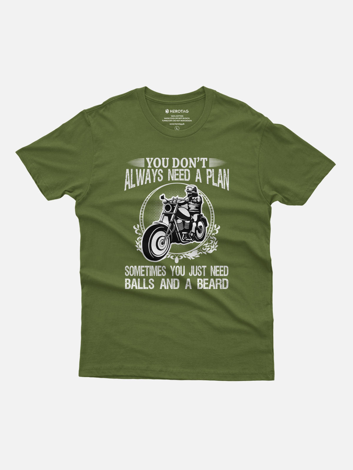 You Don't Always Need a Plan Motorcycle T-Shirt
