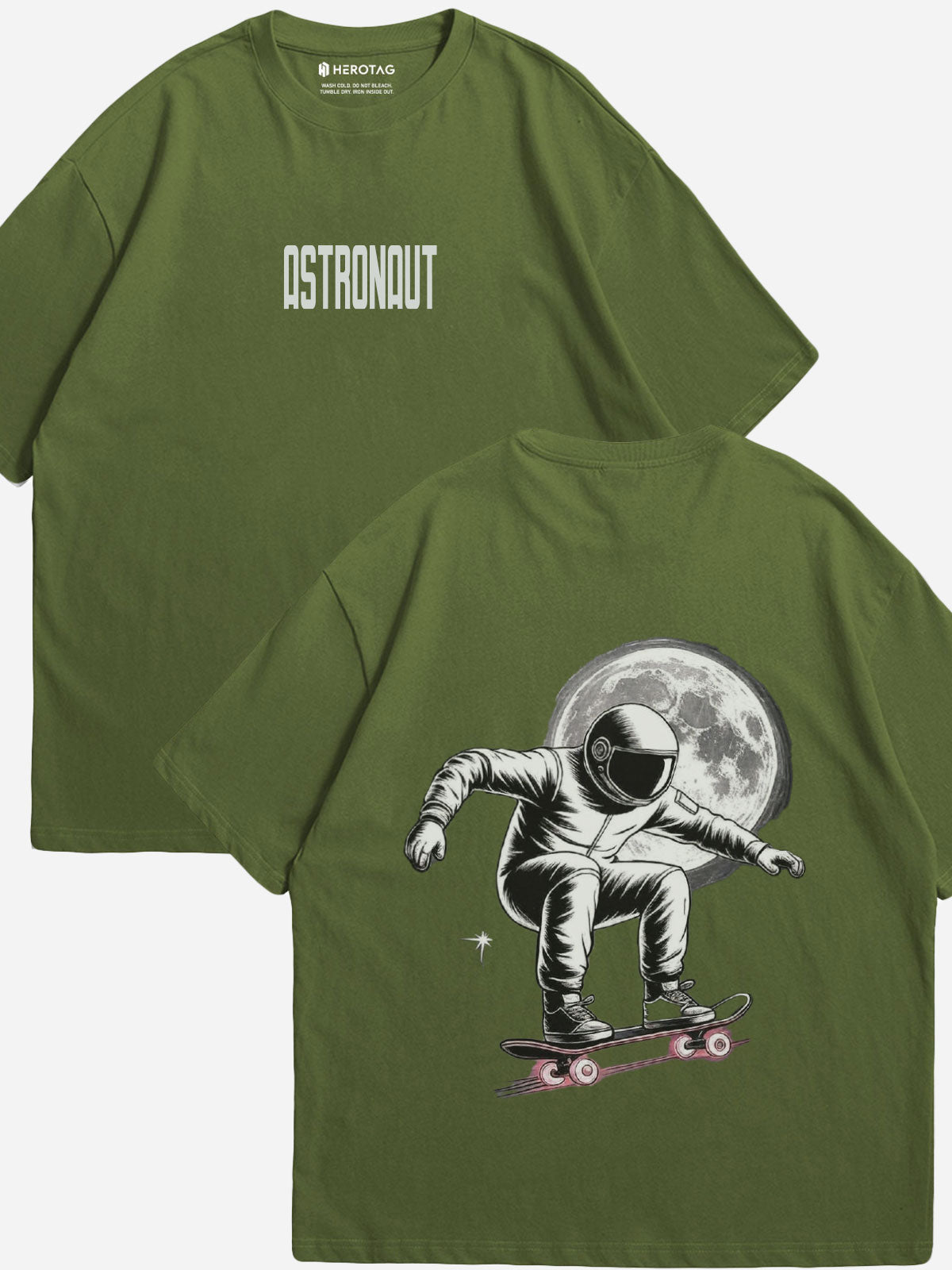 "Astronaut Skate" Oversized T-Shirt