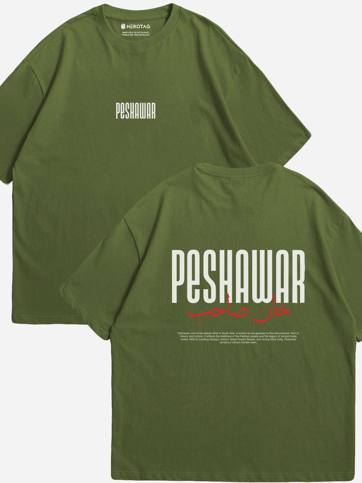 Peshawar "Khan Sahab" Oversized T-Shirt
