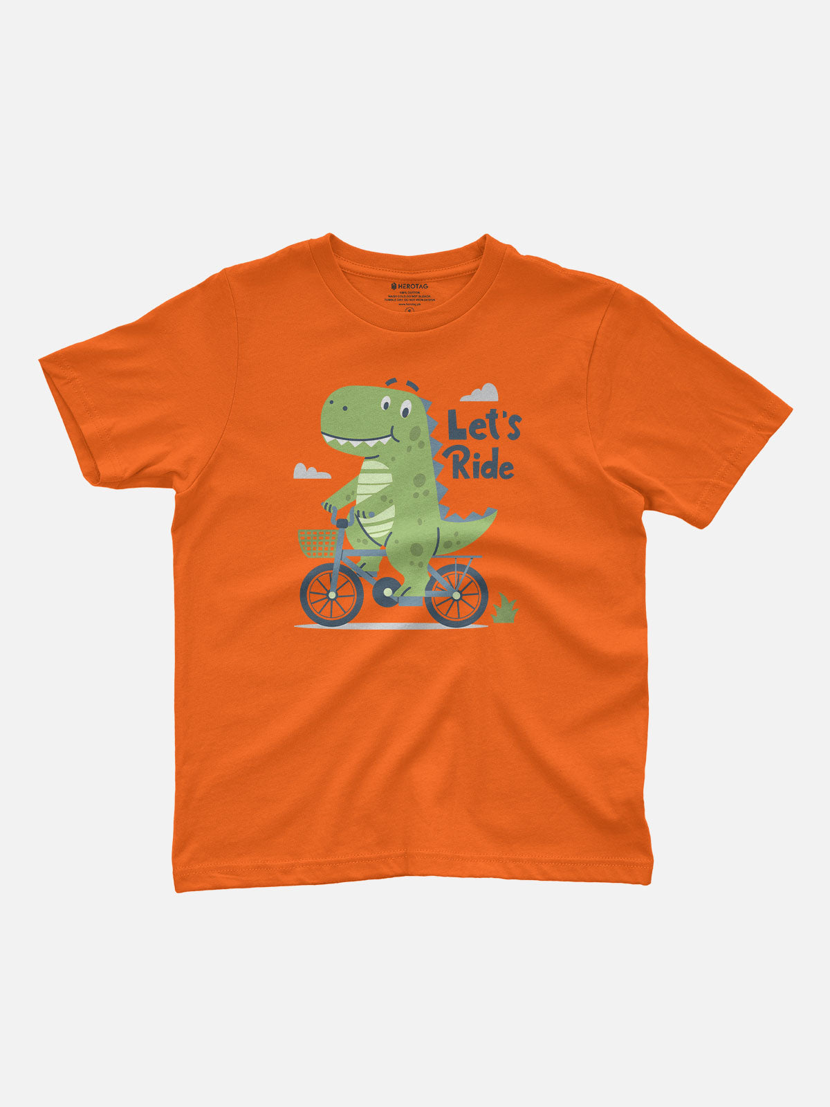 Let's Ride Dinosaur Kids T-Shirt