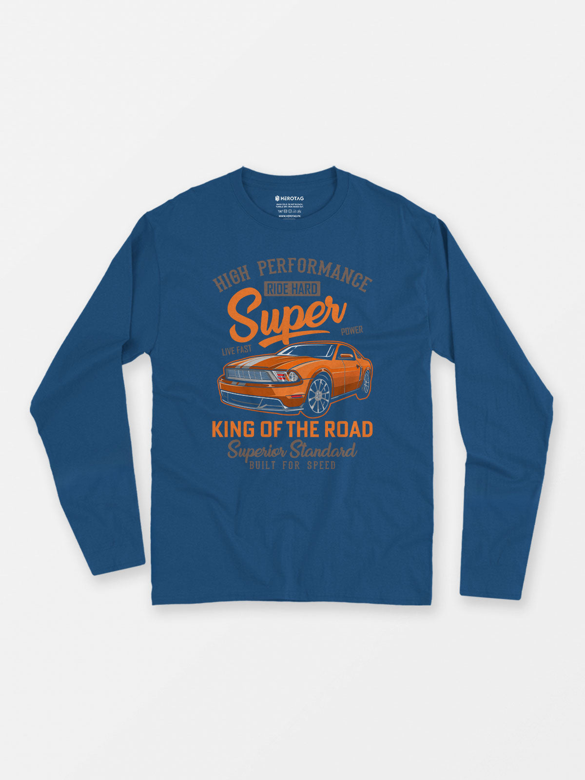 High Performance Super Car - Long Sleeve T-Shirt