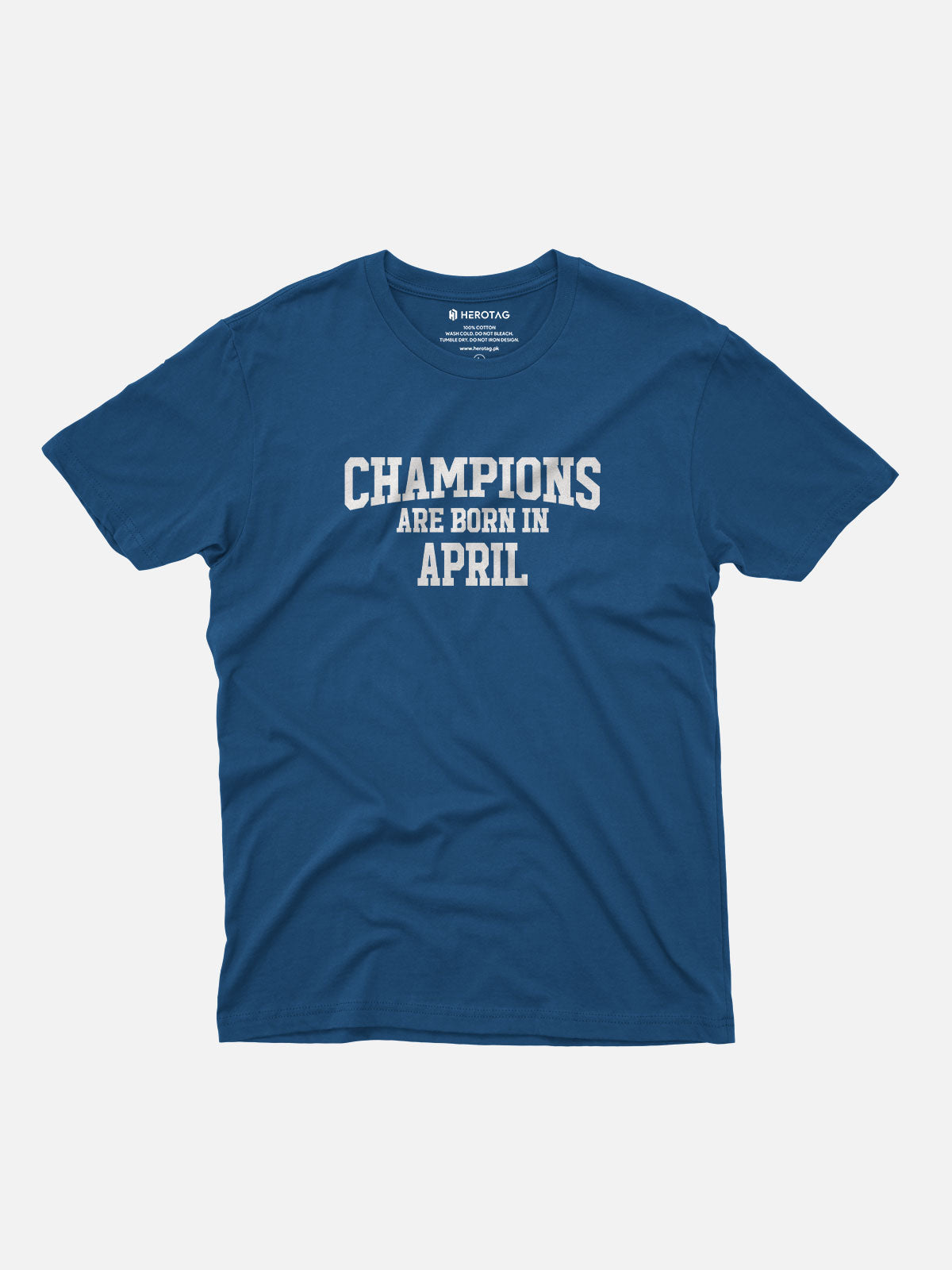 Champions Are Born in April T-Shirt