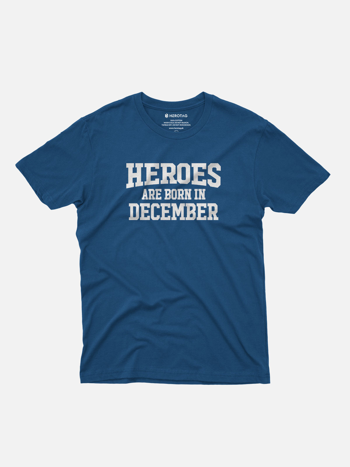 Heroes Are Born in December T-Shirt