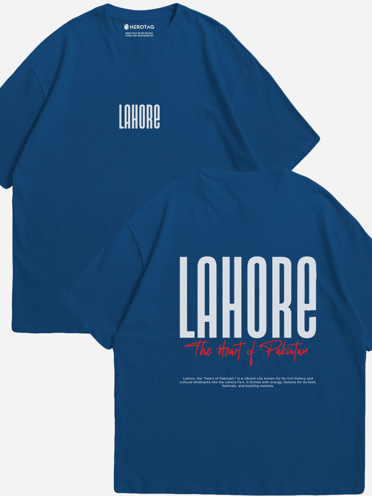 Lahore - Heart of Pakistan Oversized T-Shirt