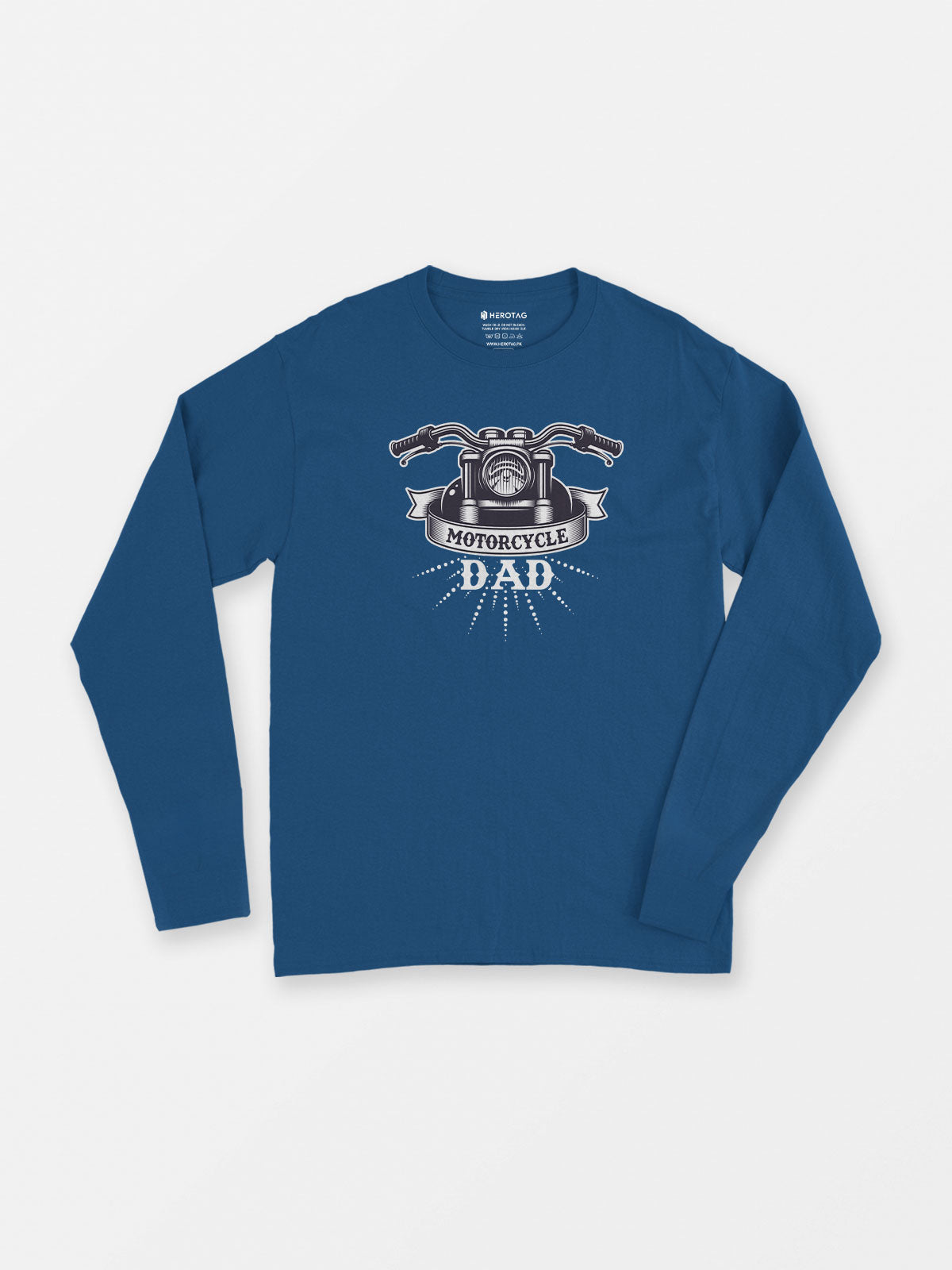 Proud Motorcycle Dad - Long Sleeve T-Shirt