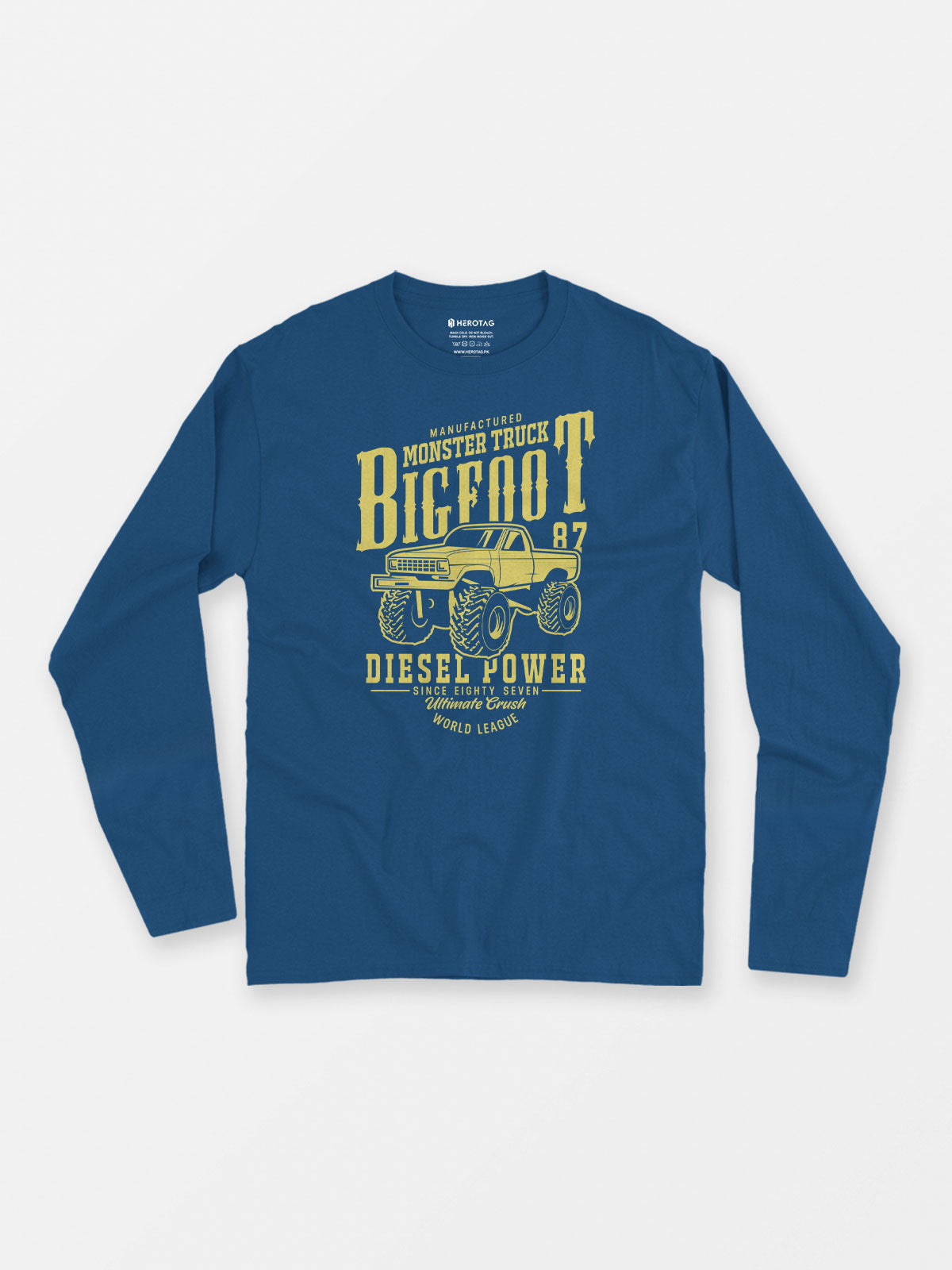 Bigfoot Monster Truck Diesel Power - Long Sleeve T-Shirt