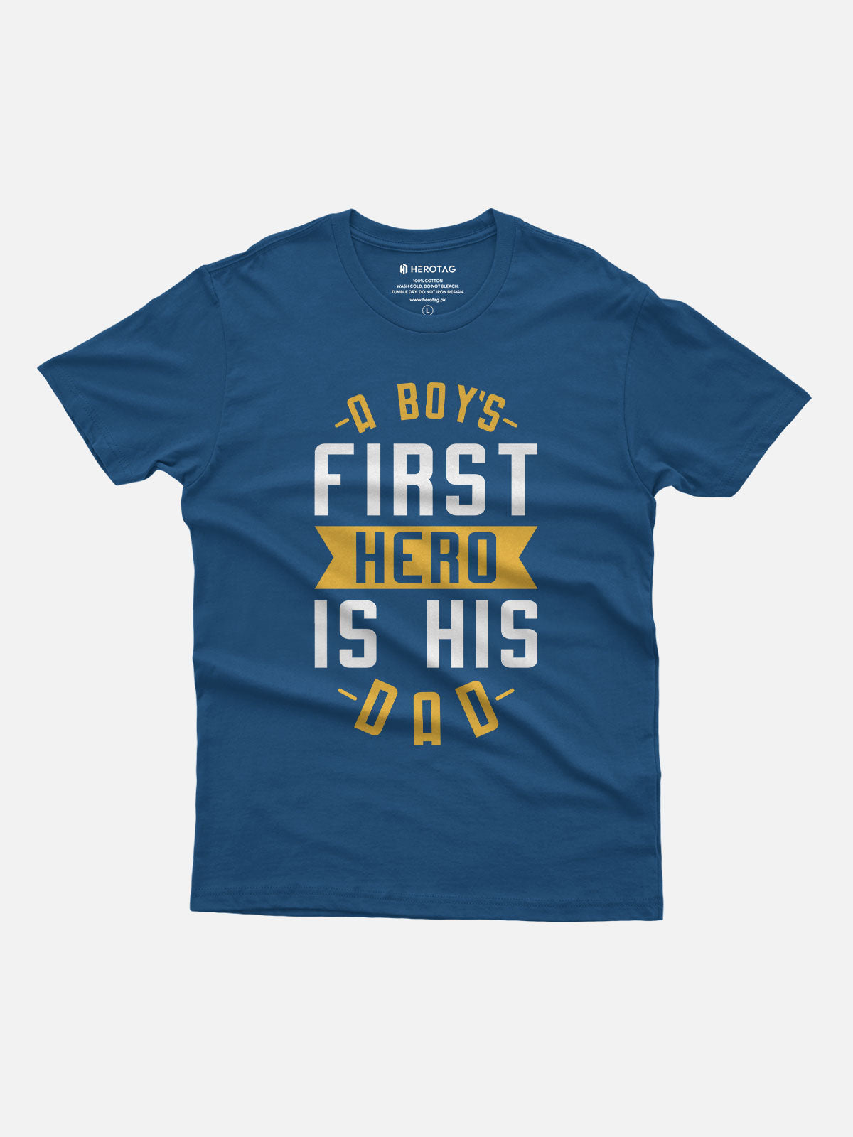 A Boy's First Hero Is His Dad T-Shirt