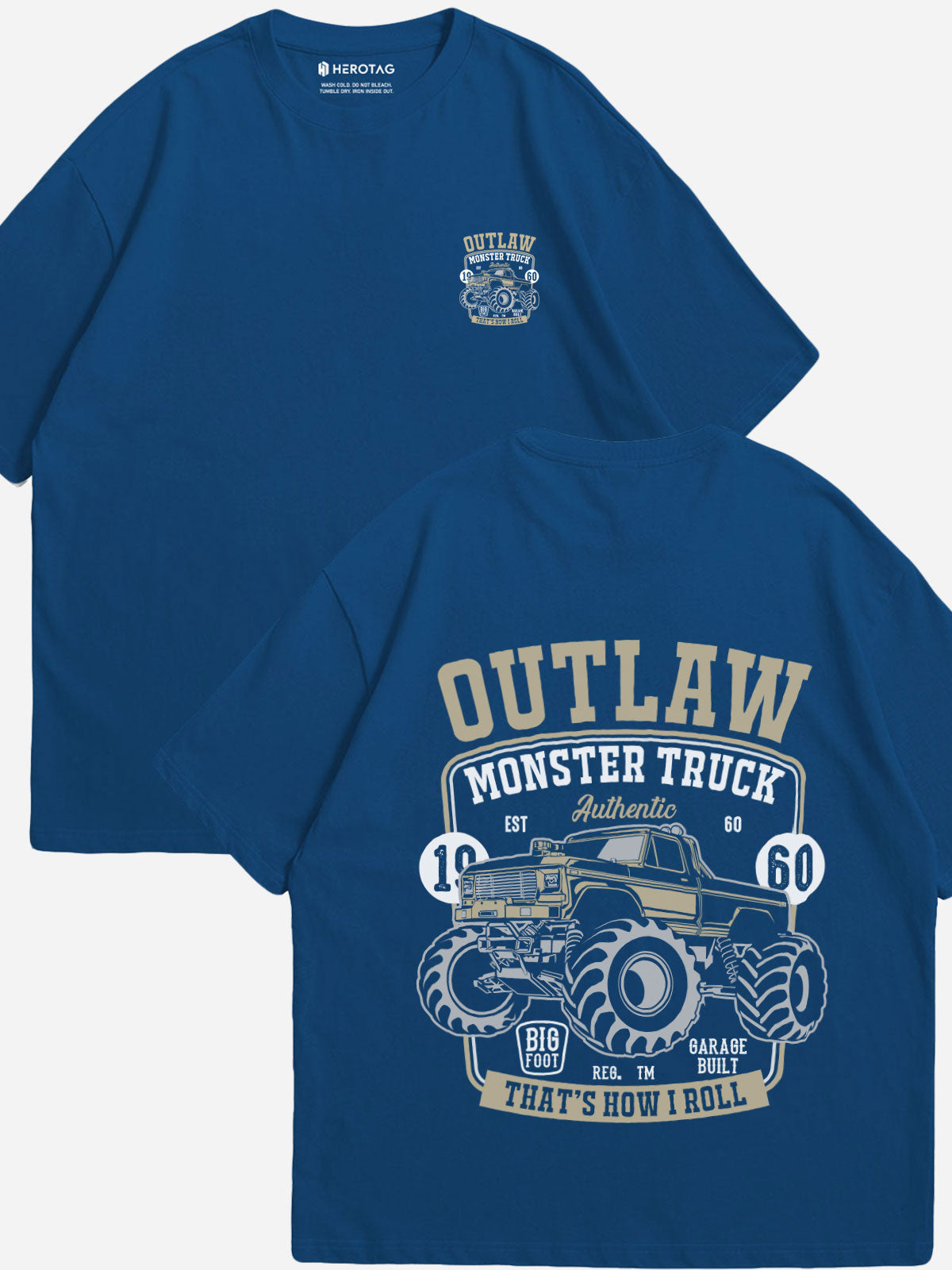 "OUTLAW Monster Truck" Oversized T-Shirt