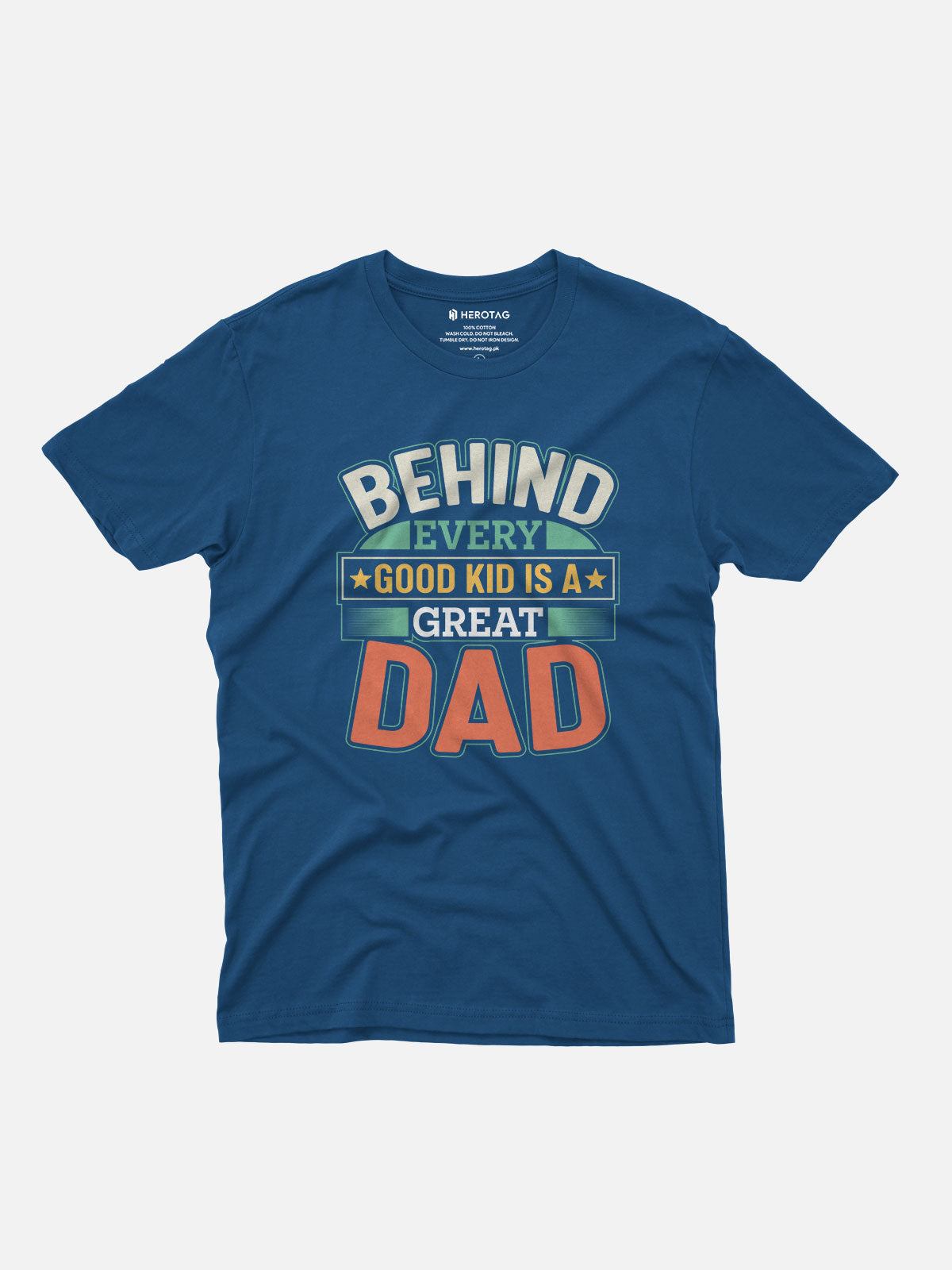 Behind Every Good Kid Is A Great Dad T-Shirt