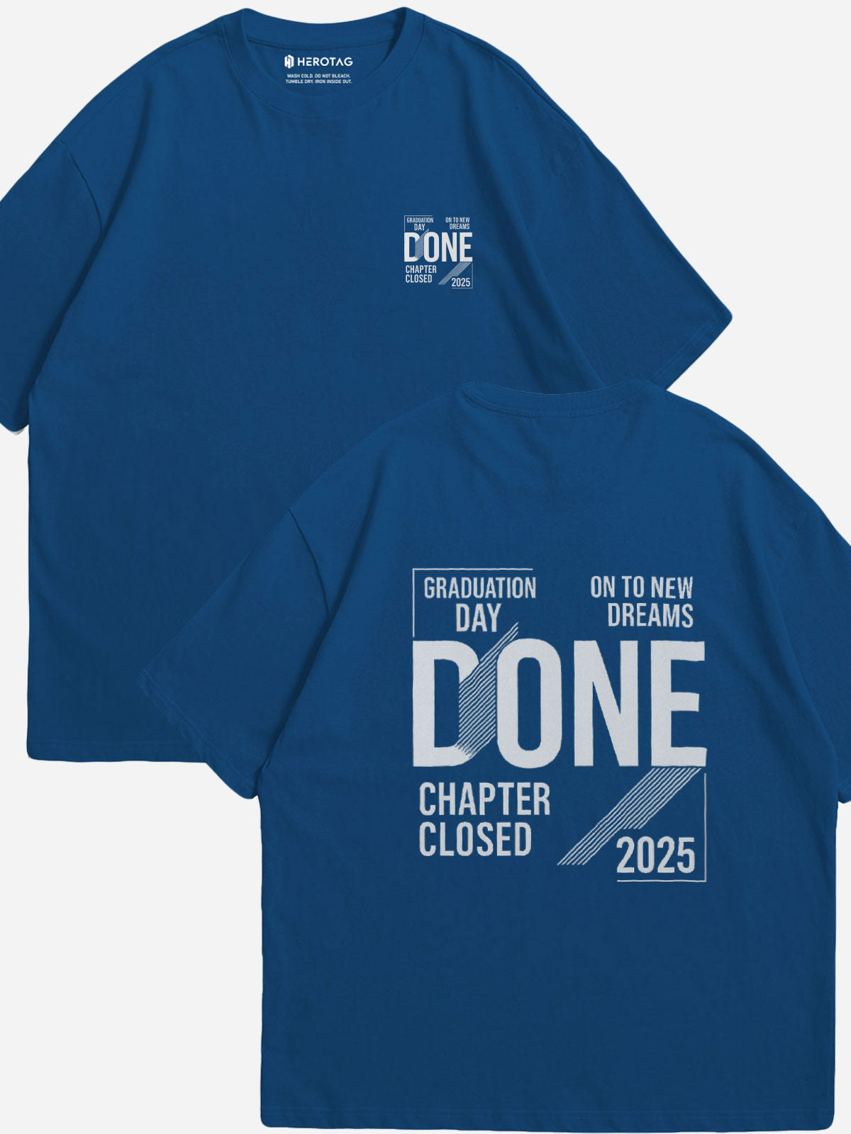 "Graduation Day DONE" Oversized T-Shirt