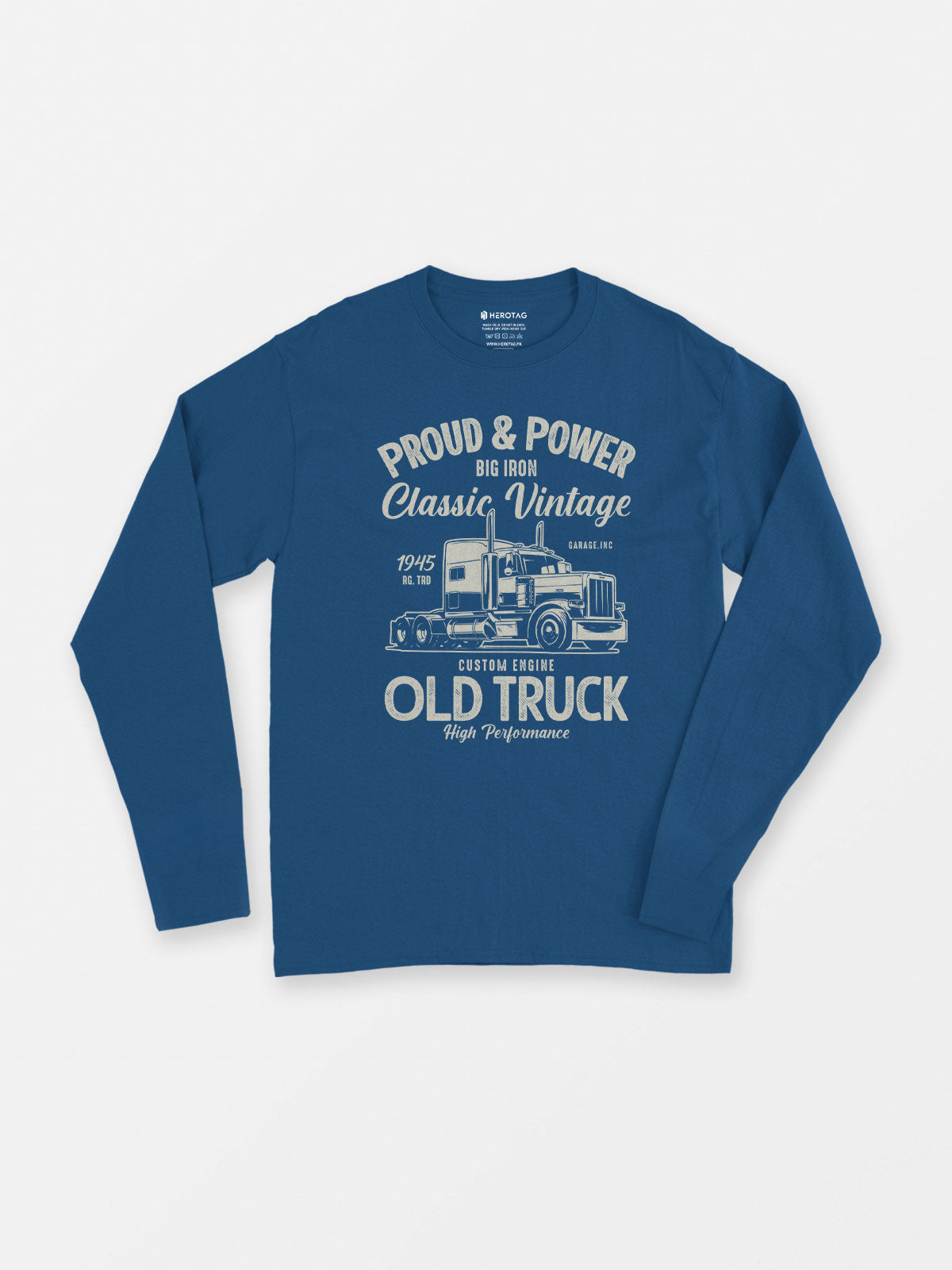 Proud & Power Classic Vintage Truck - Long Sleeve T-Shirt