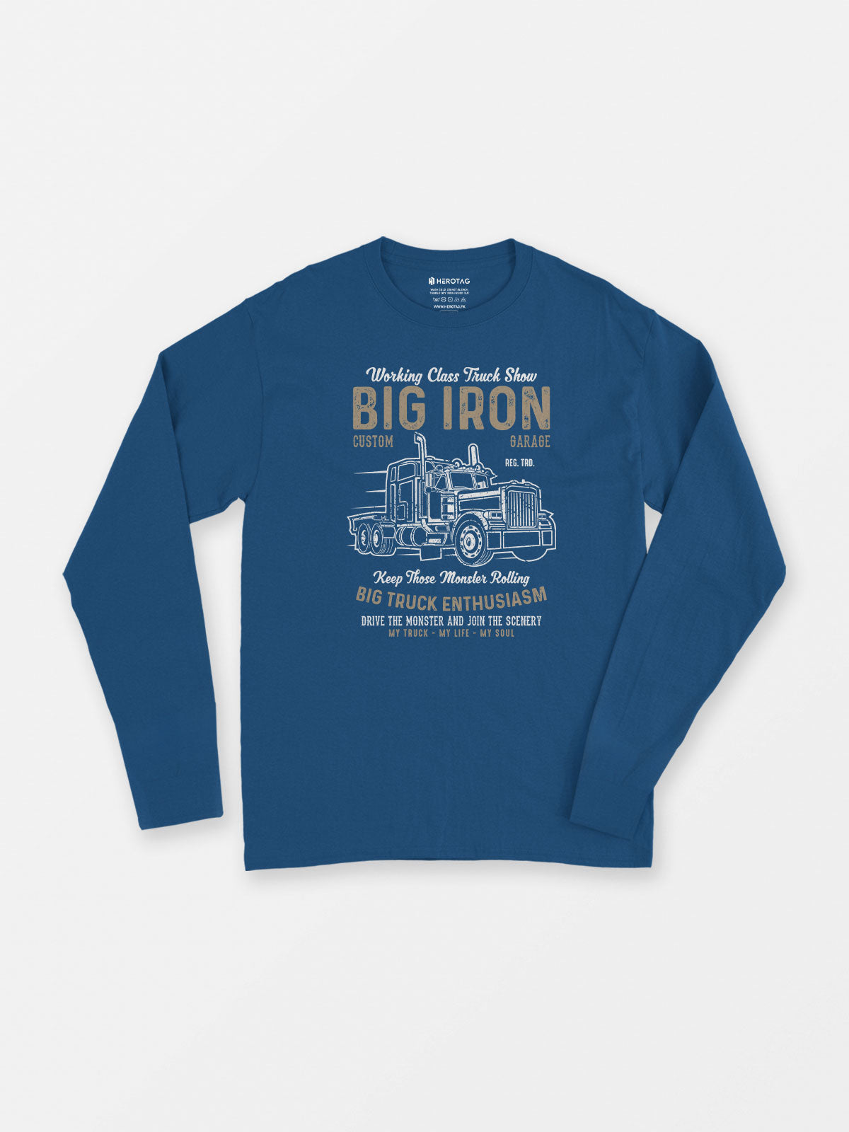 Big Iron Truck Enthusiast - Long Sleeve T-Shirt