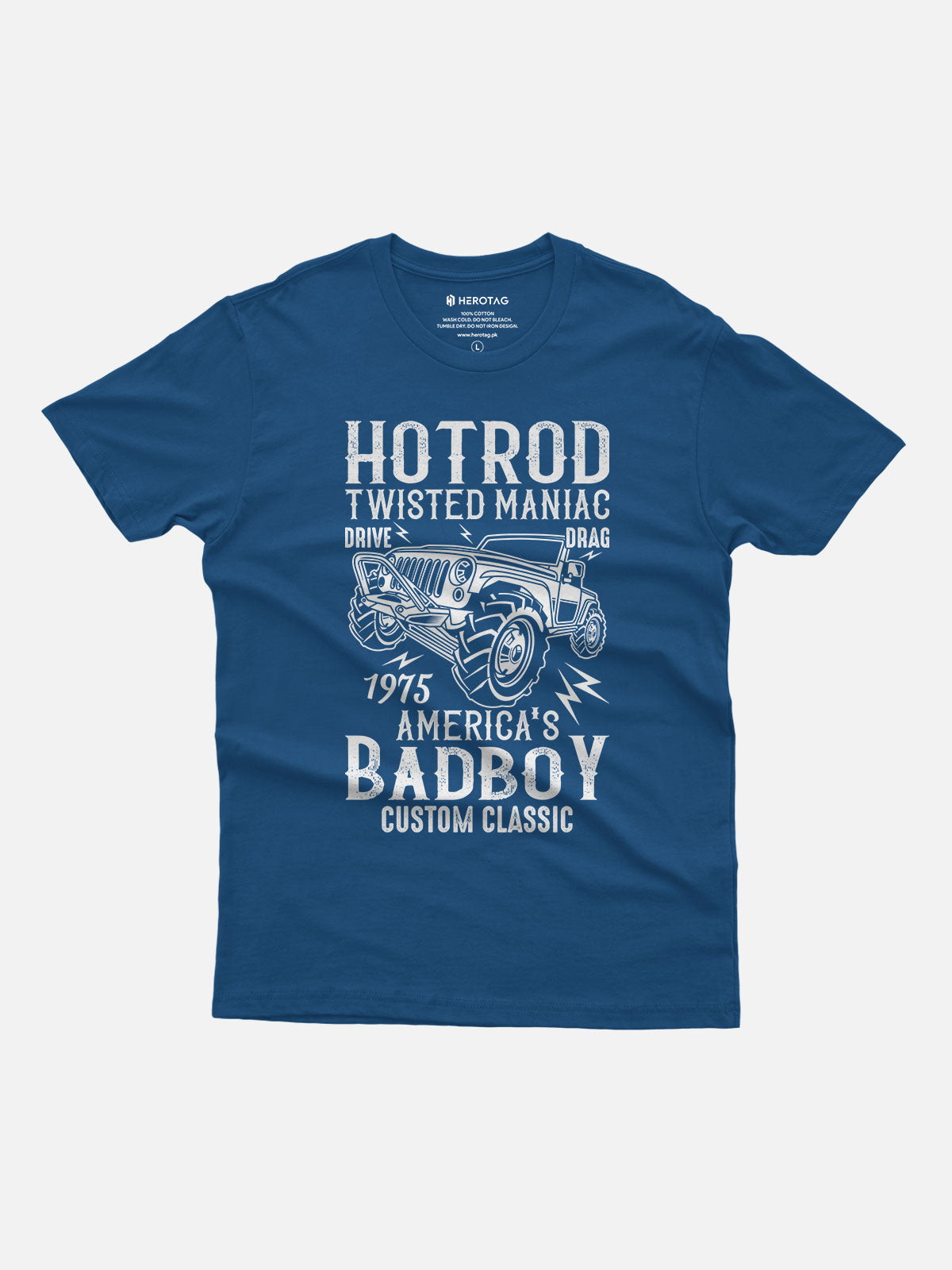1975 Hot Rod Twisted Maniac Men's Vintage T-Shirt