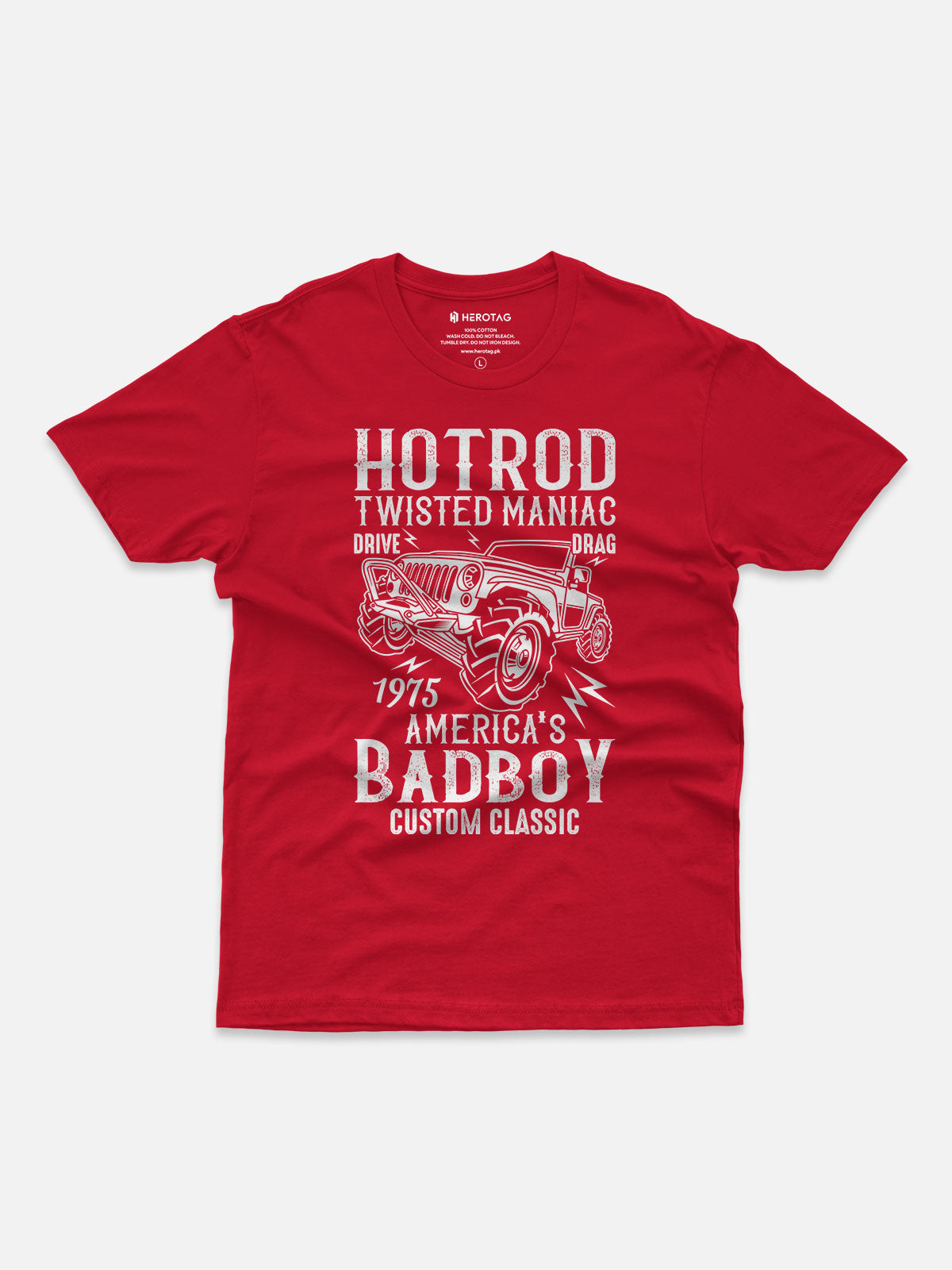 1975 Hot Rod Twisted Maniac Men's Vintage T-Shirt