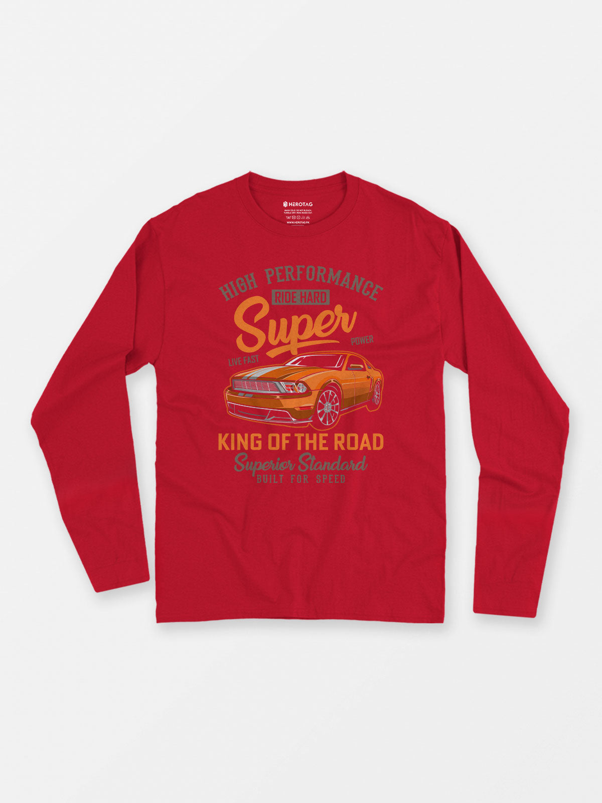 High Performance Super Car - Long Sleeve T-Shirt