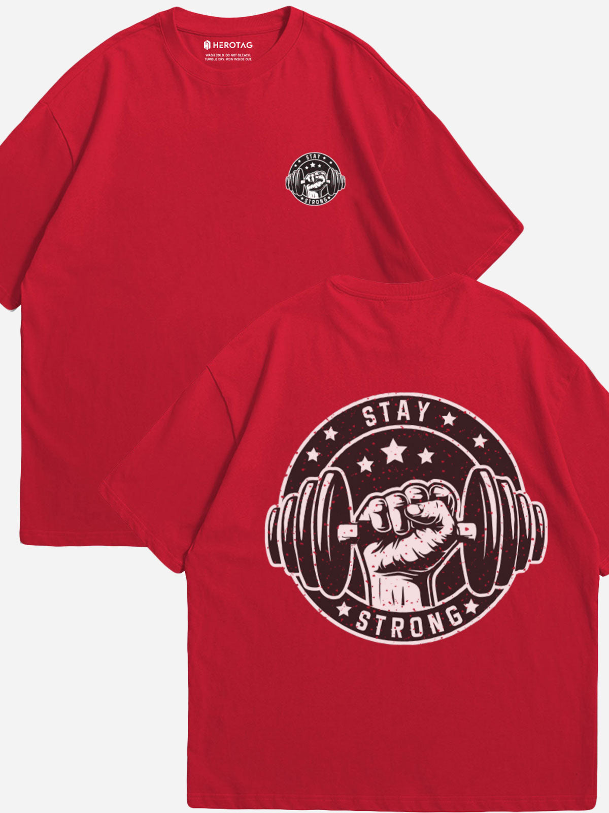 "Stay Strong" Oversized T-Shirt