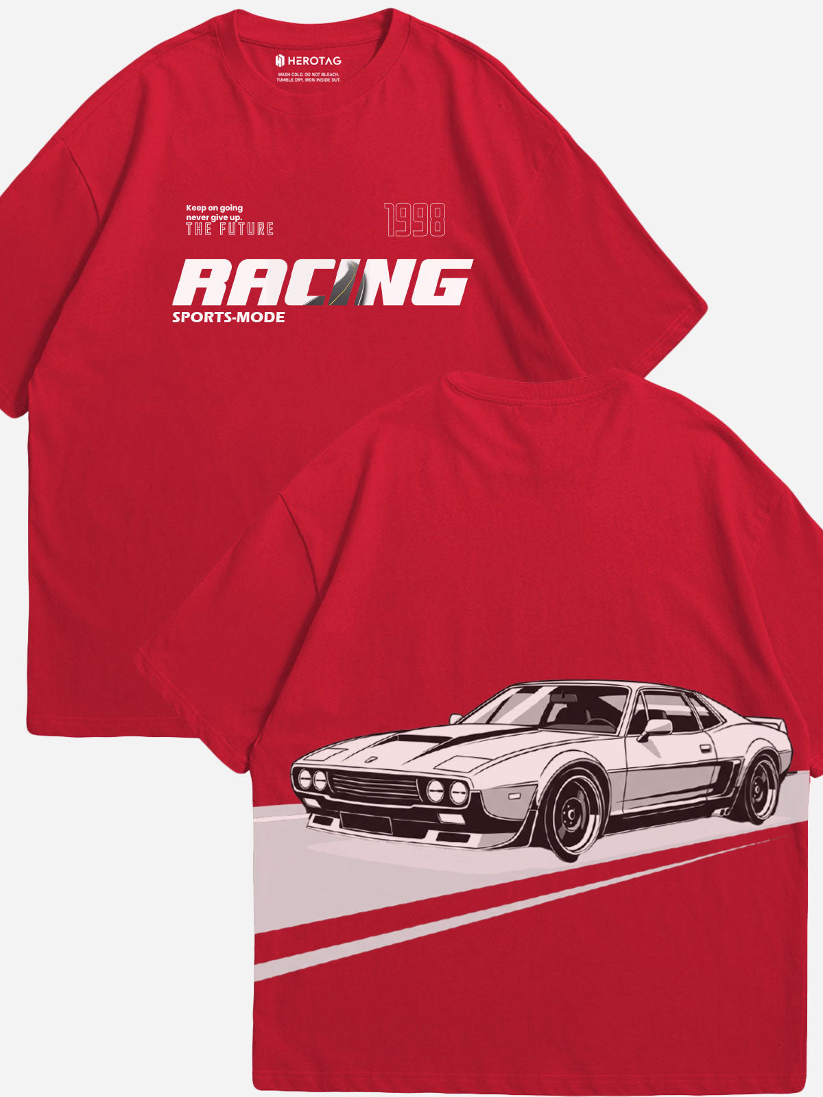 "Racing - Sports-Mode" Oversized T-Shirt