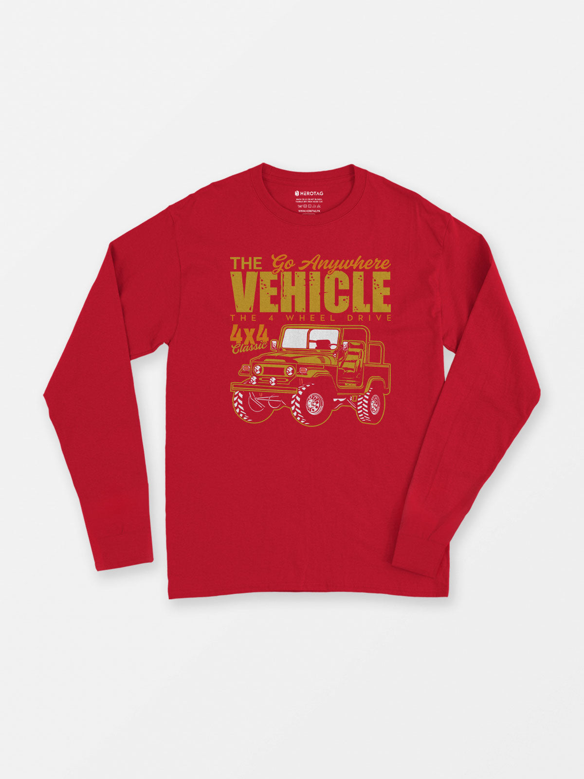 The Go Anywhere 4x4 Vehicle - Long Sleeve T-Shirt