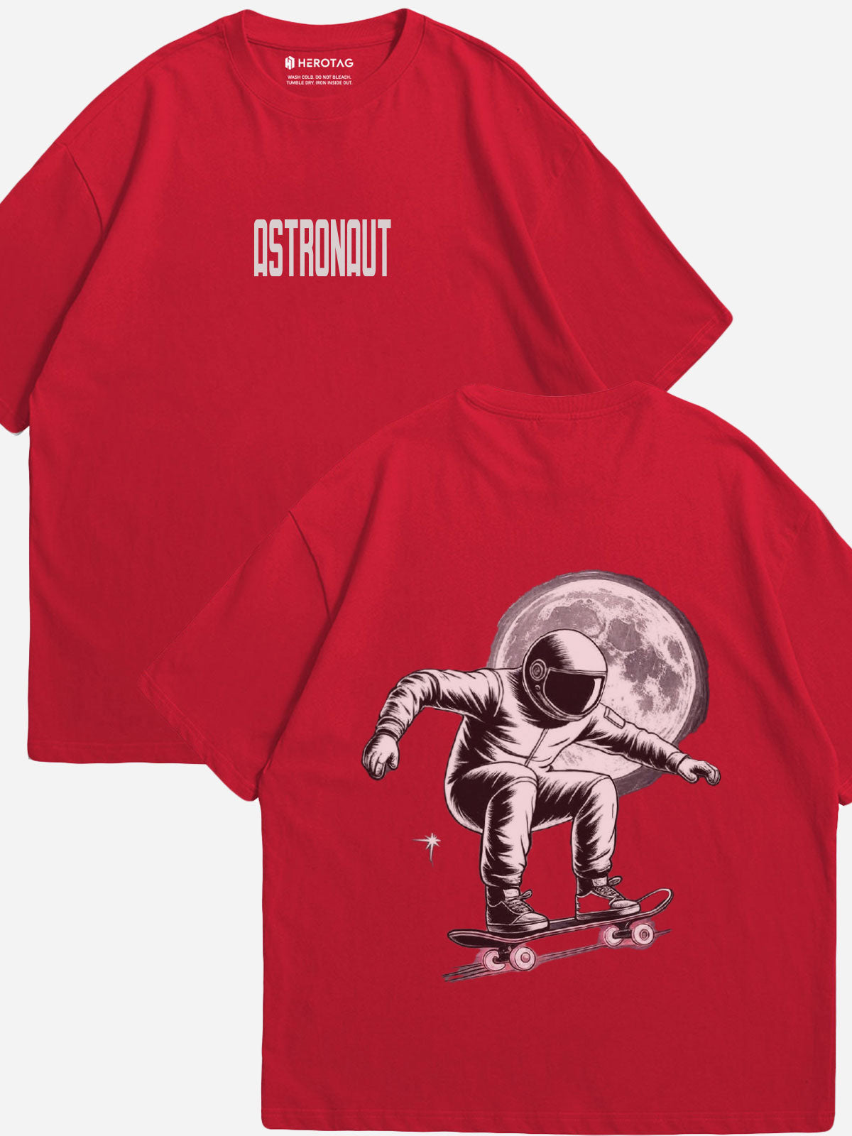 "Astronaut Skate" Oversized T-Shirt