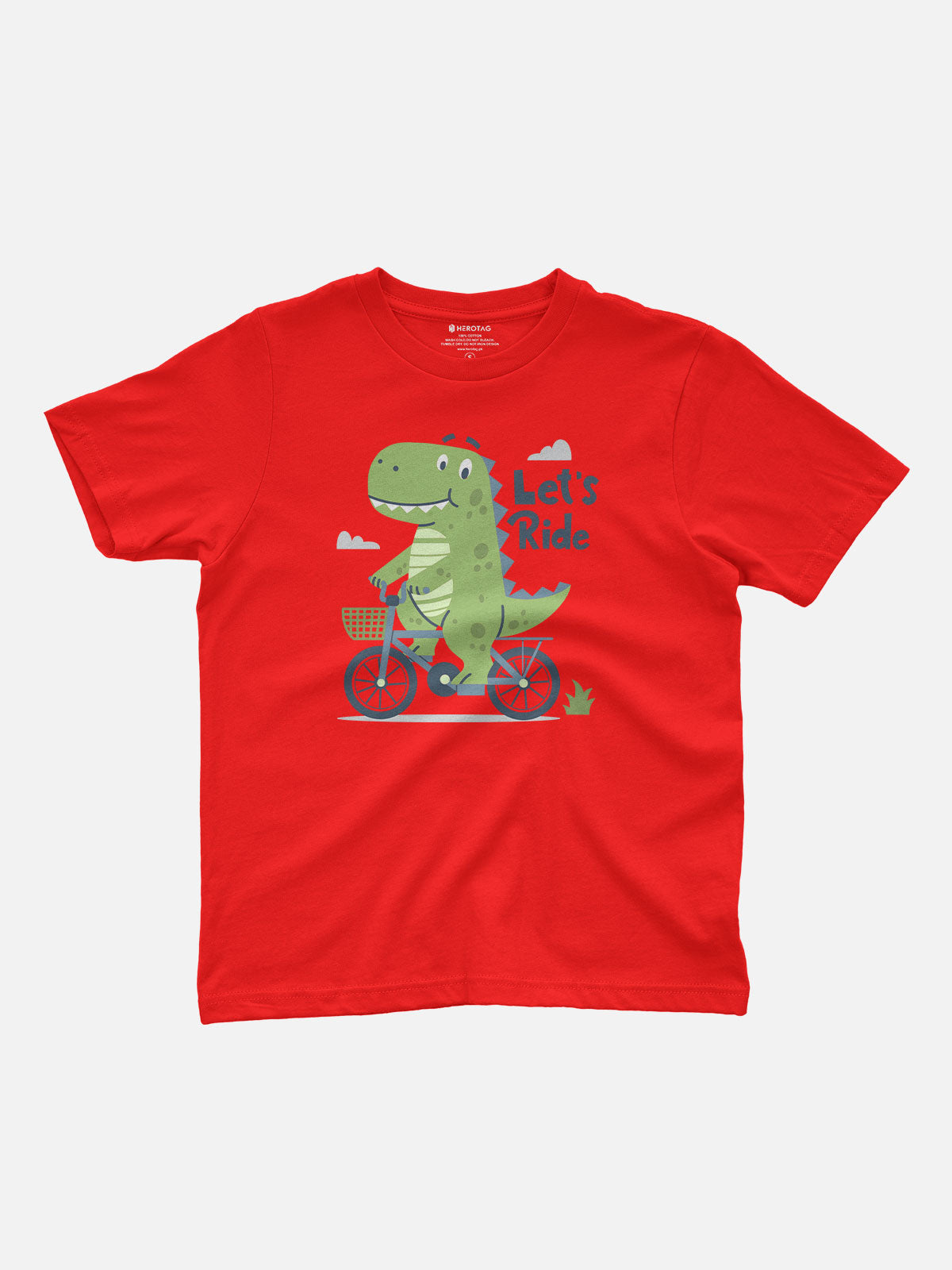 Let's Ride Dinosaur Kids T-Shirt