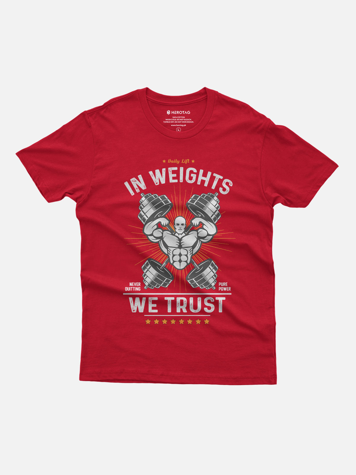 In Weights We Trust Gym T-Shirt
