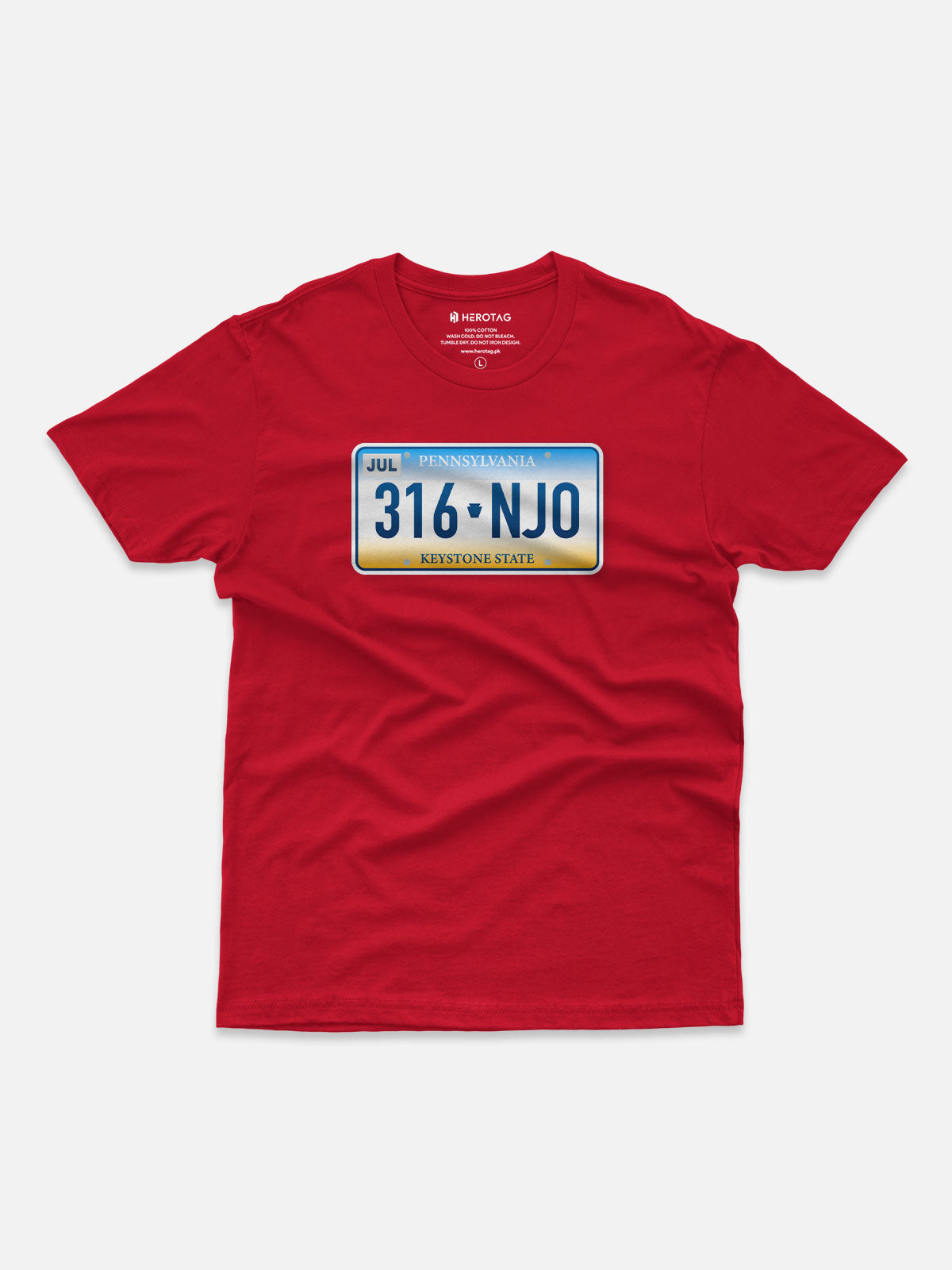 Pennsylvania License Plate T-Shirt